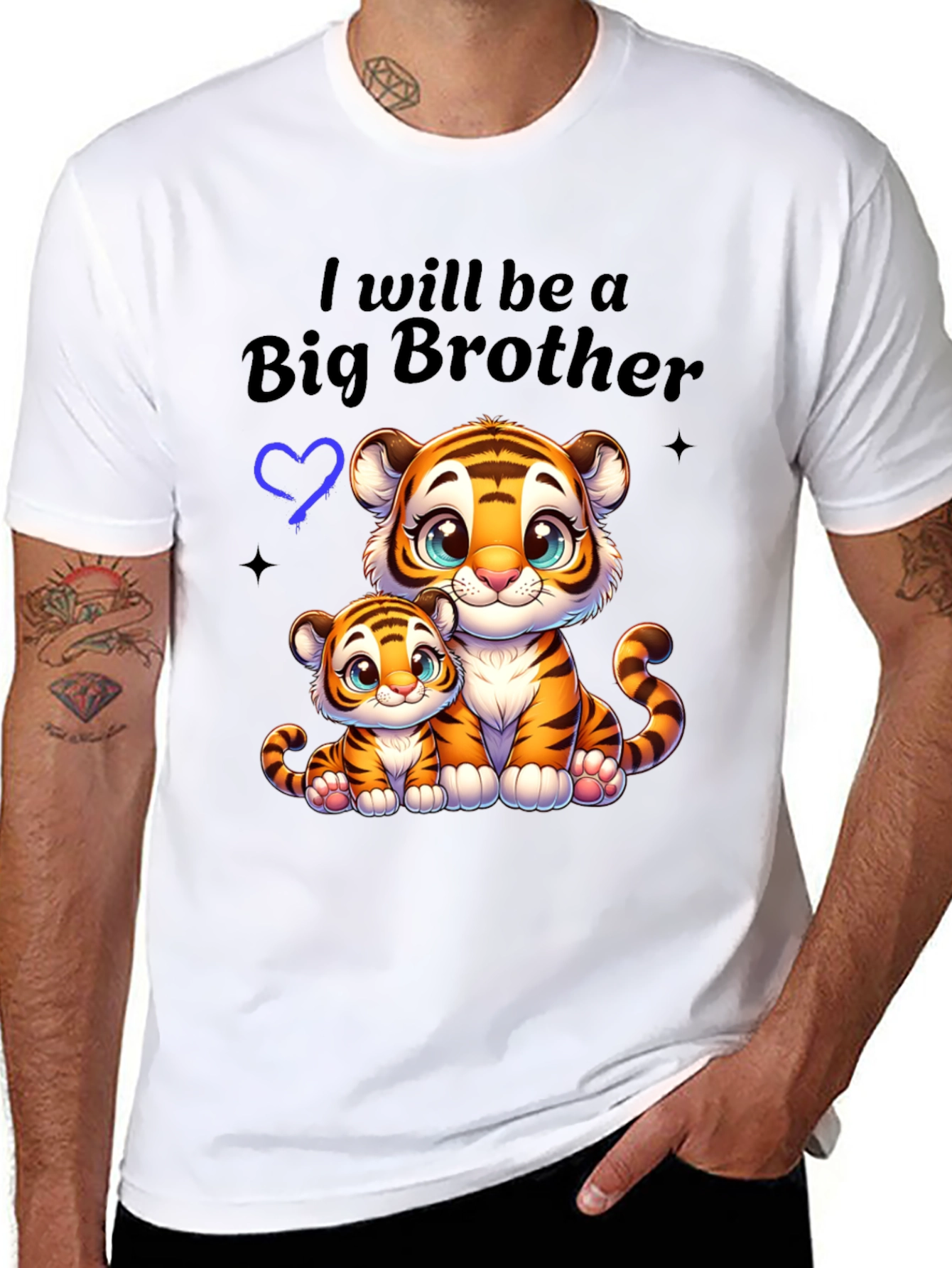 Big Brother Tiger Cub Announcement T-Shirt
