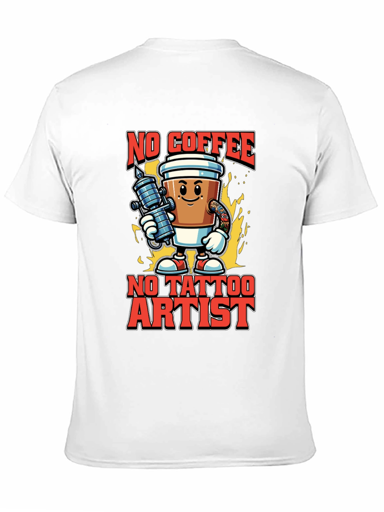 No Coffee No Tattoo Artist T-Shirt