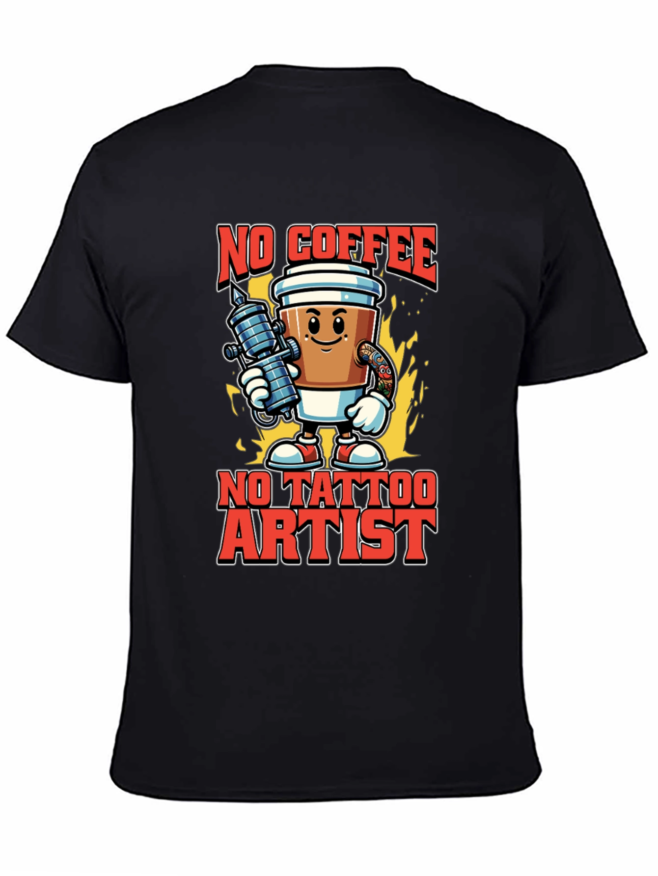 No Coffee No Tattoo Artist T-Shirt