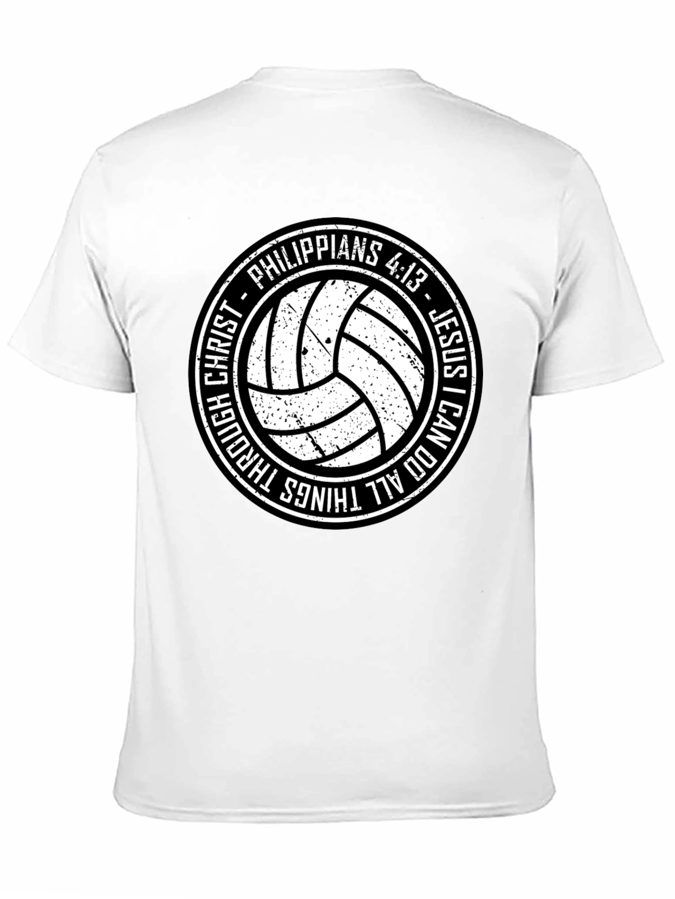 Philippians 4:13 Volleyball Graphic Tee