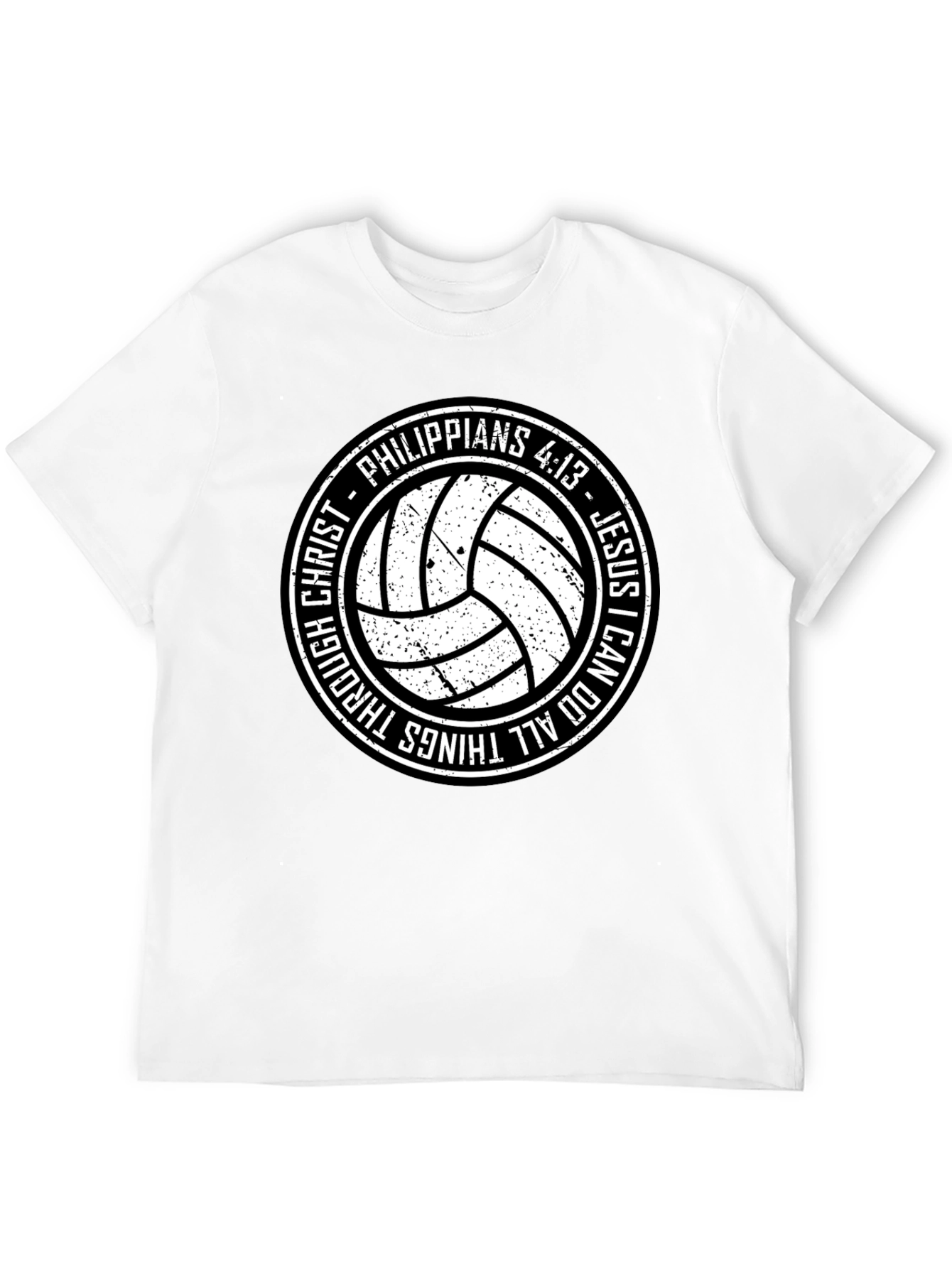 Philippians 4:13 Volleyball Graphic Tee