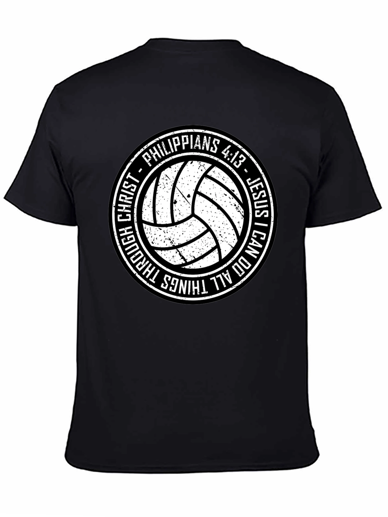 Philippians 4:13 Volleyball Graphic Tee