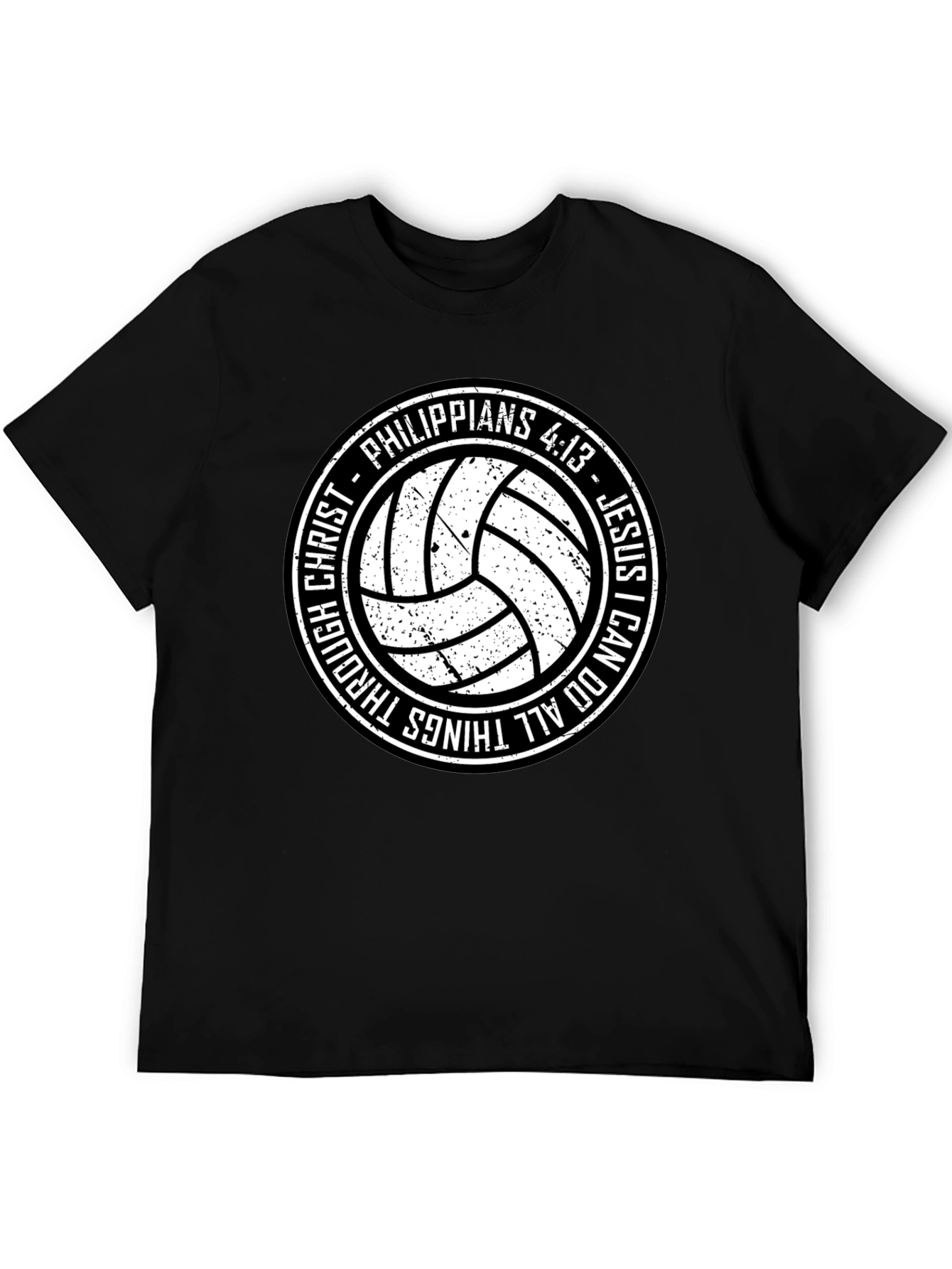 Philippians 4:13 Volleyball Graphic Tee