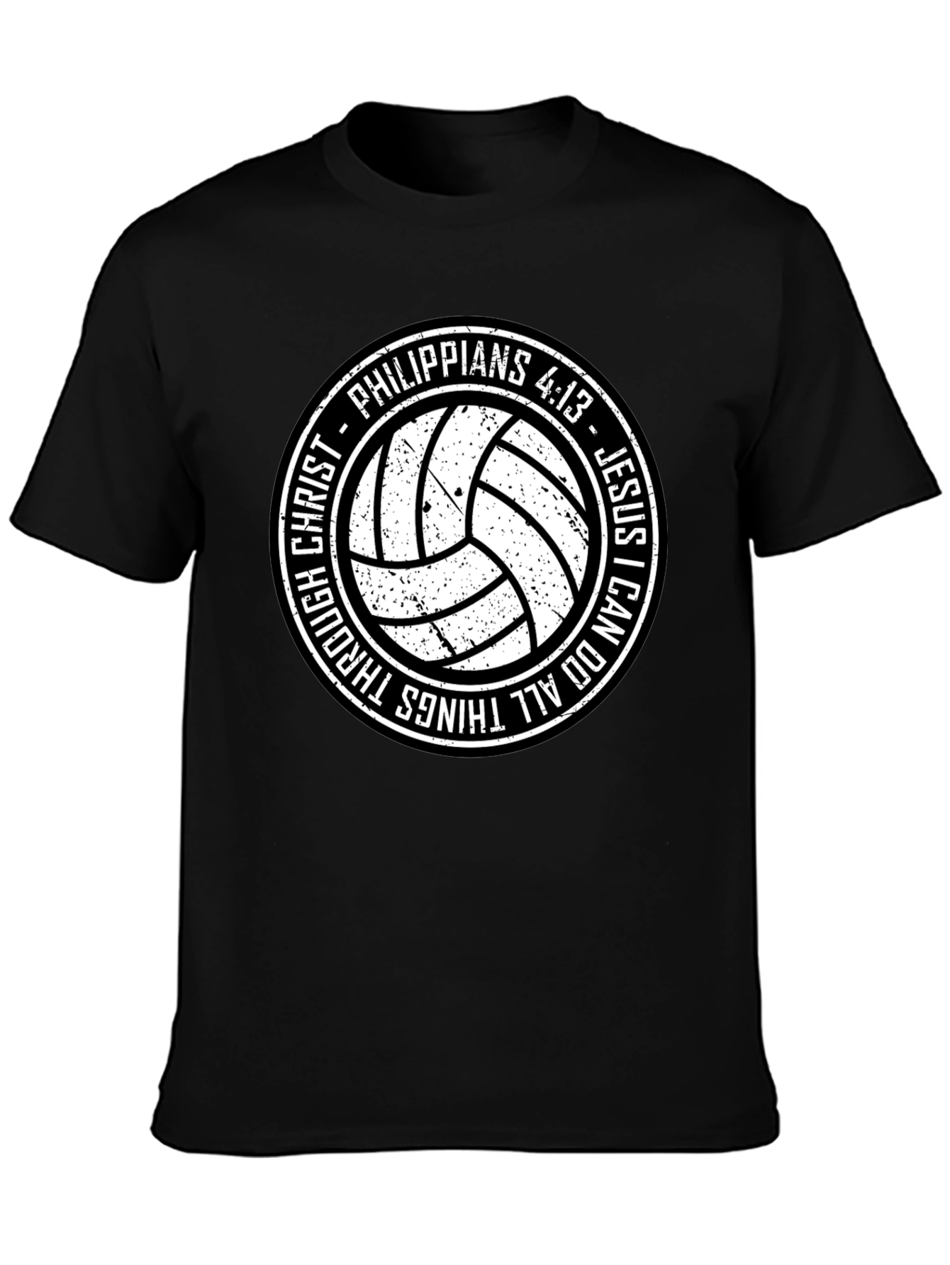 Philippians 4:13 Volleyball Graphic Tee
