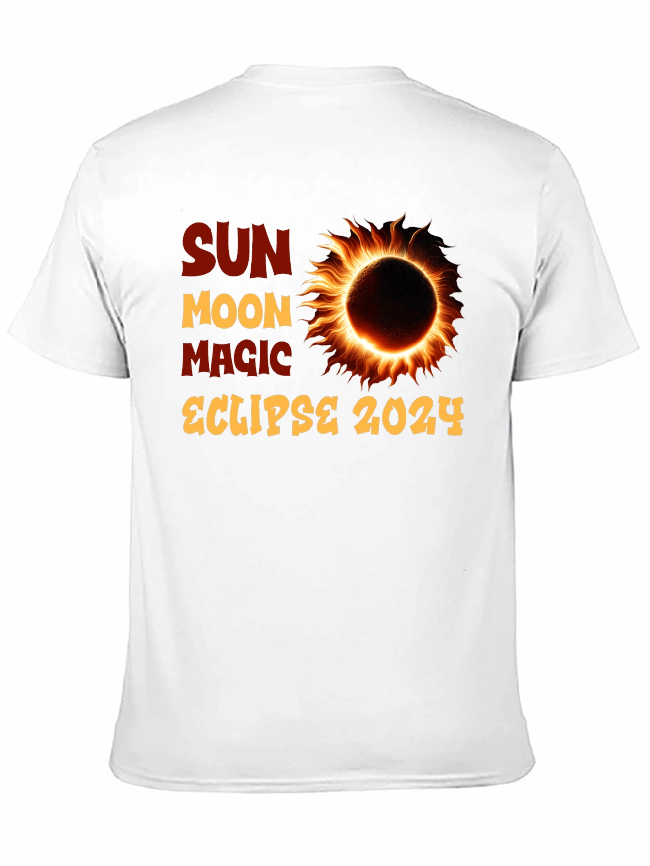 Sun Moon Magic Eclipse 2024 T-Shirt