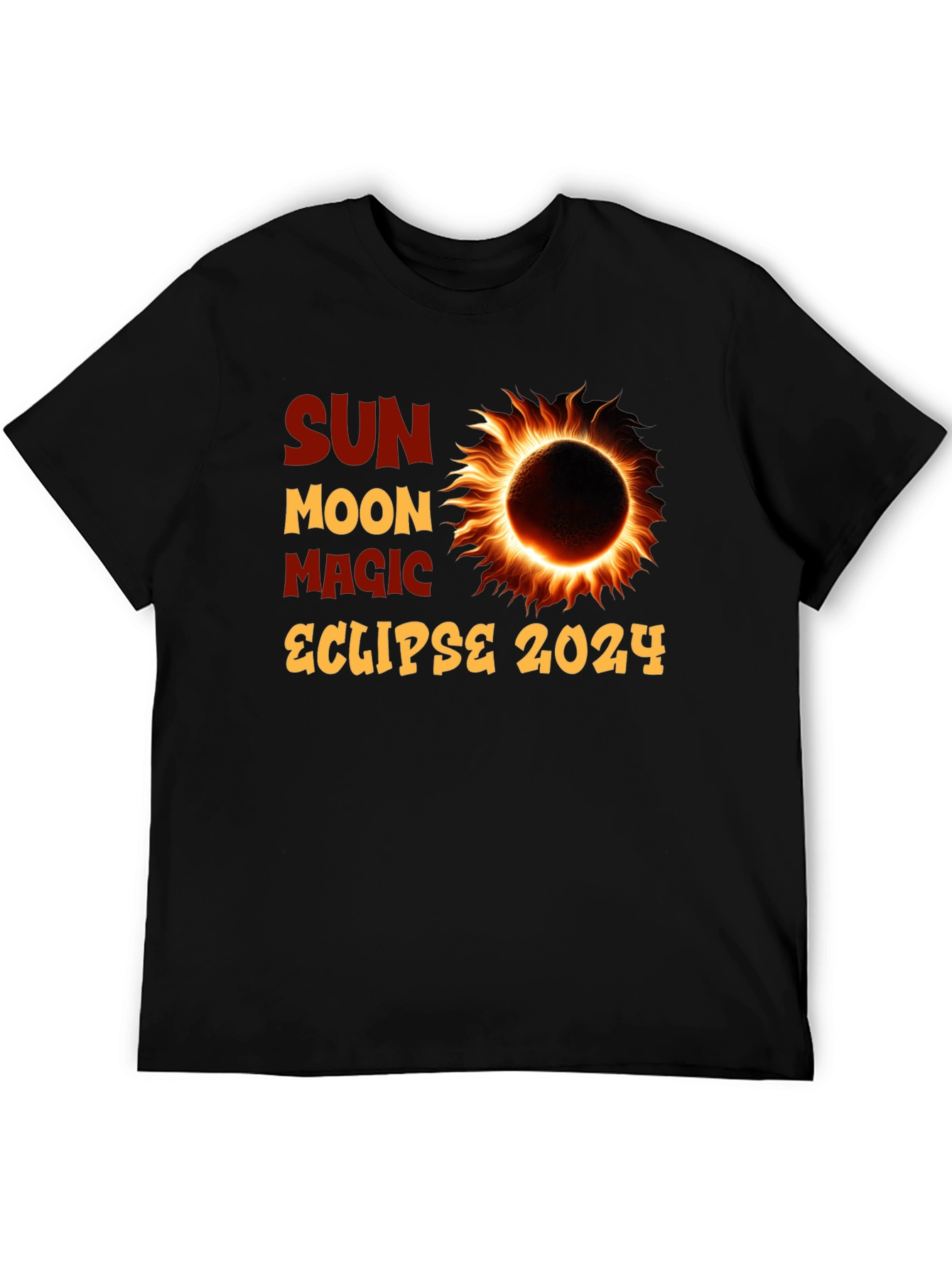 Sun Moon Magic Eclipse 2024 T-Shirt