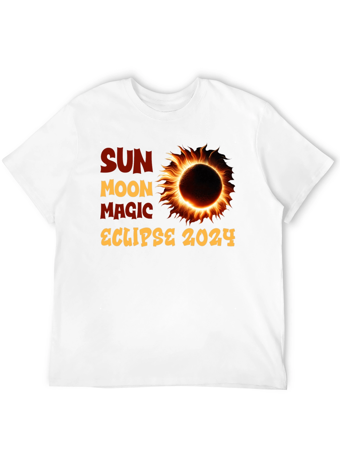 Sun Moon Magic Eclipse 2024 T-Shirt