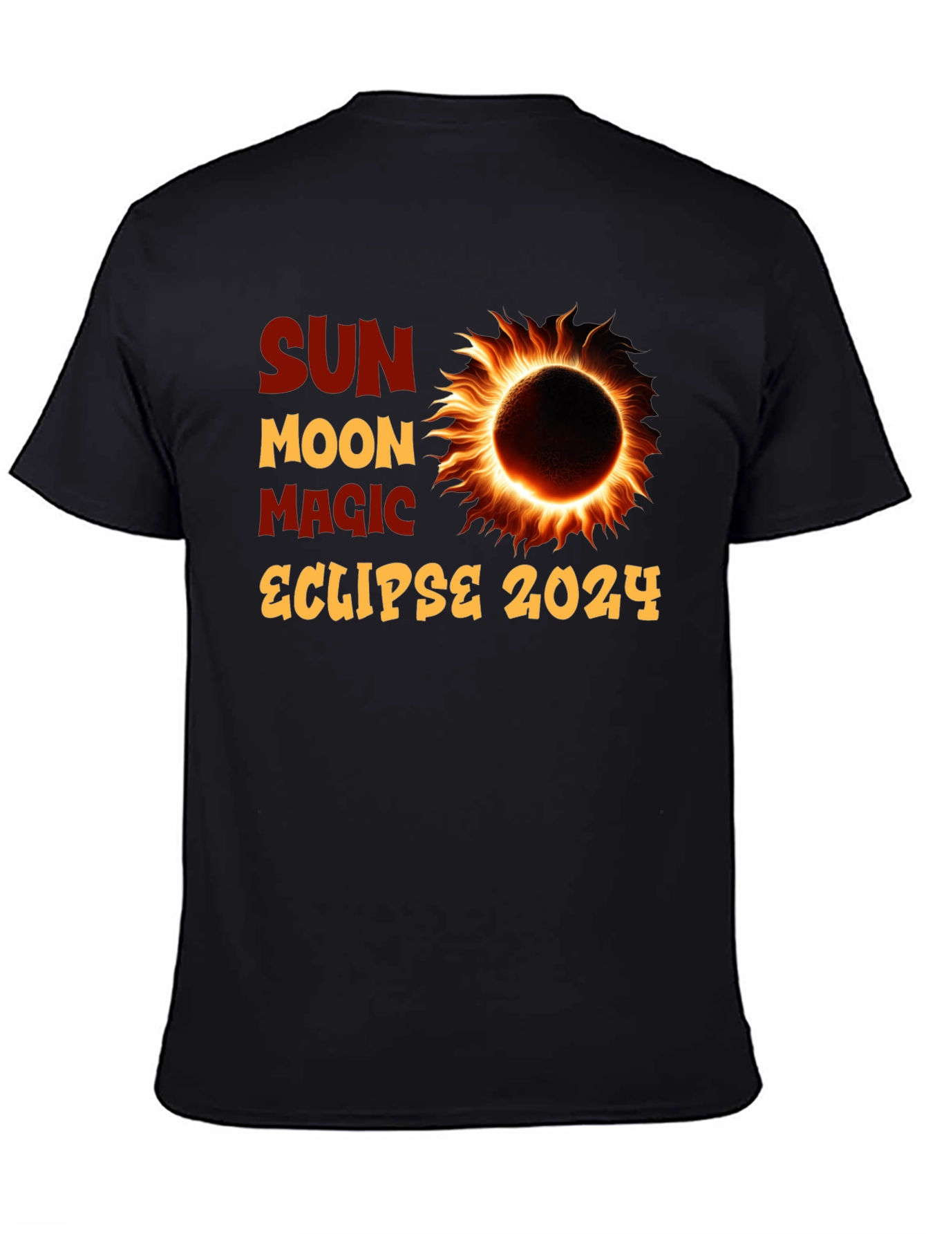 Sun Moon Magic Eclipse 2024 T-Shirt