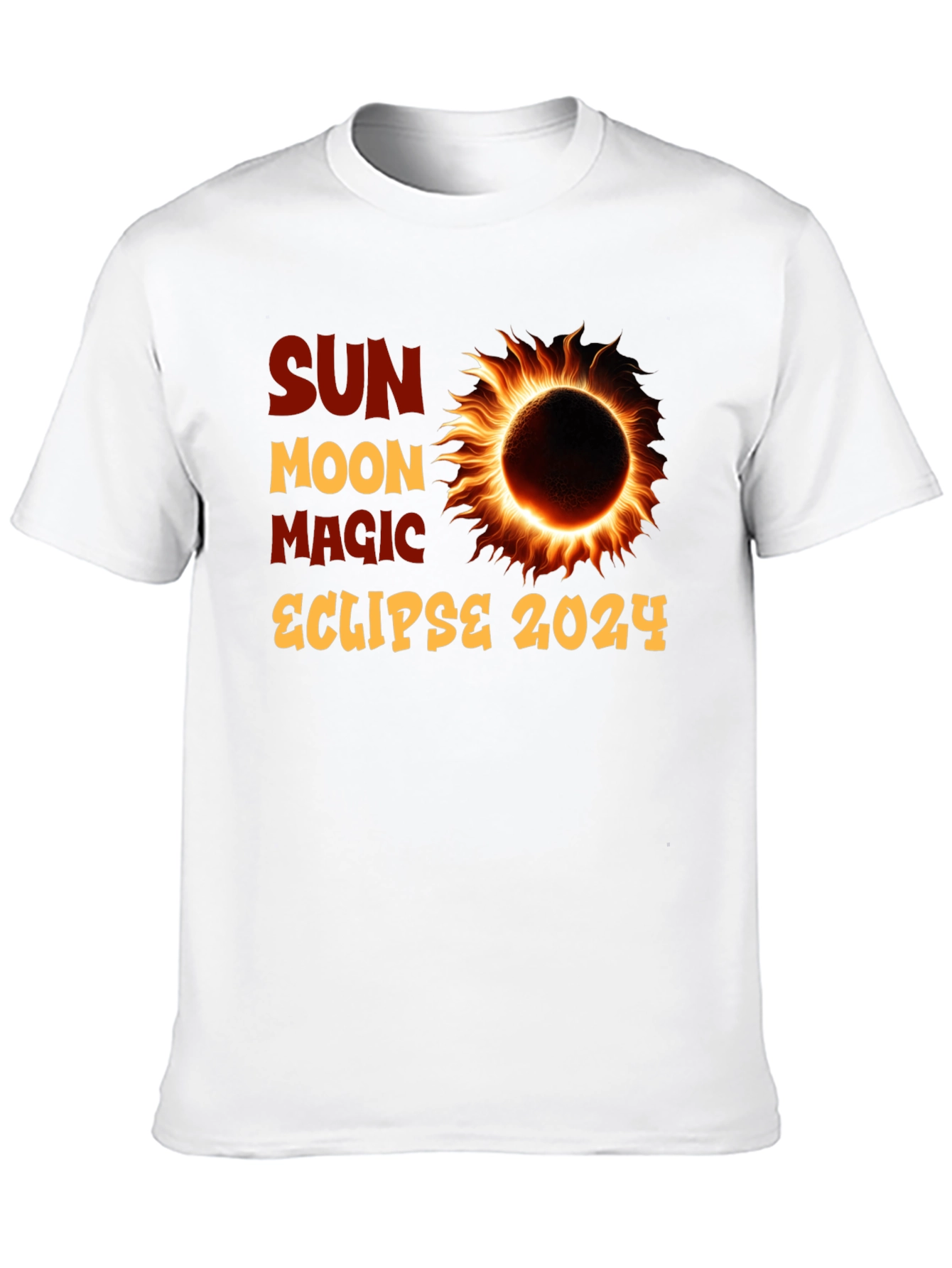 Sun Moon Magic Eclipse 2024 T-Shirt