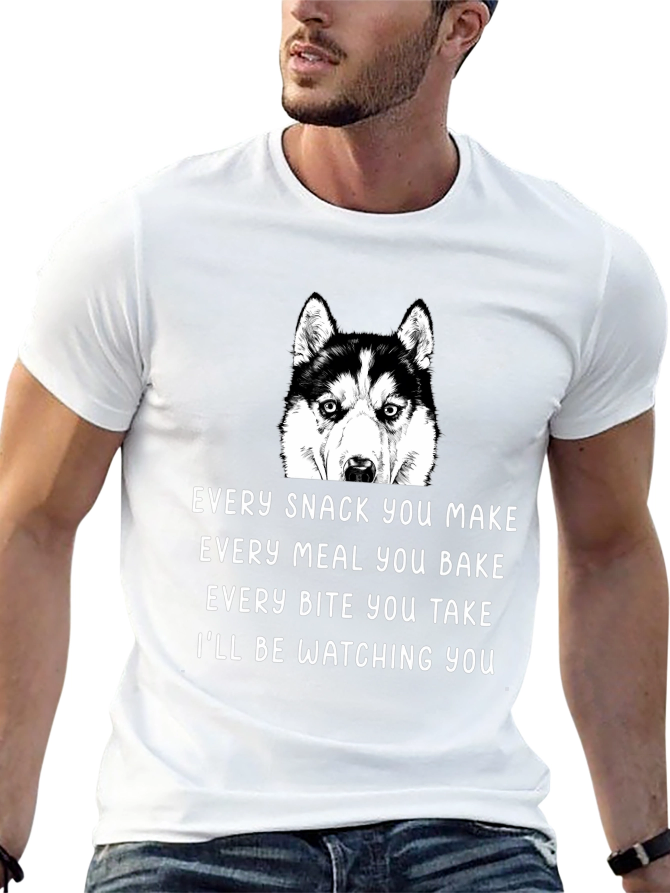 Dog Watching You T-Shirt