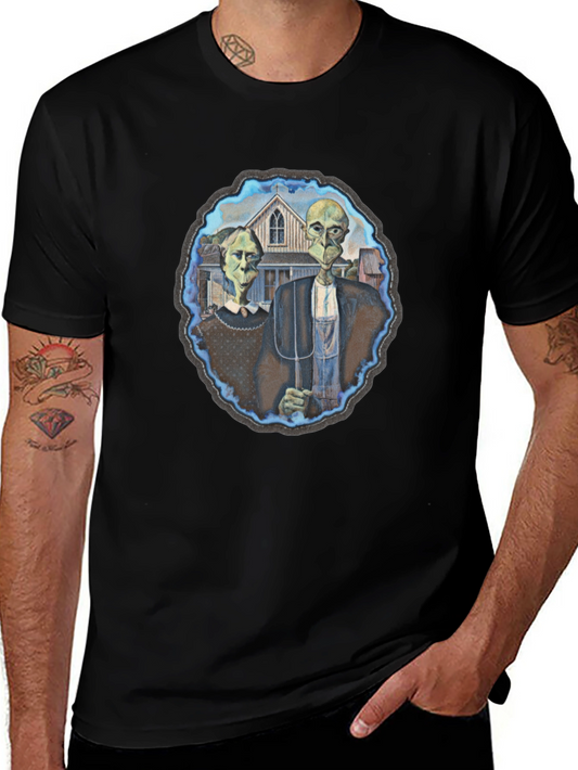 American Gothic Alien T-Shirt