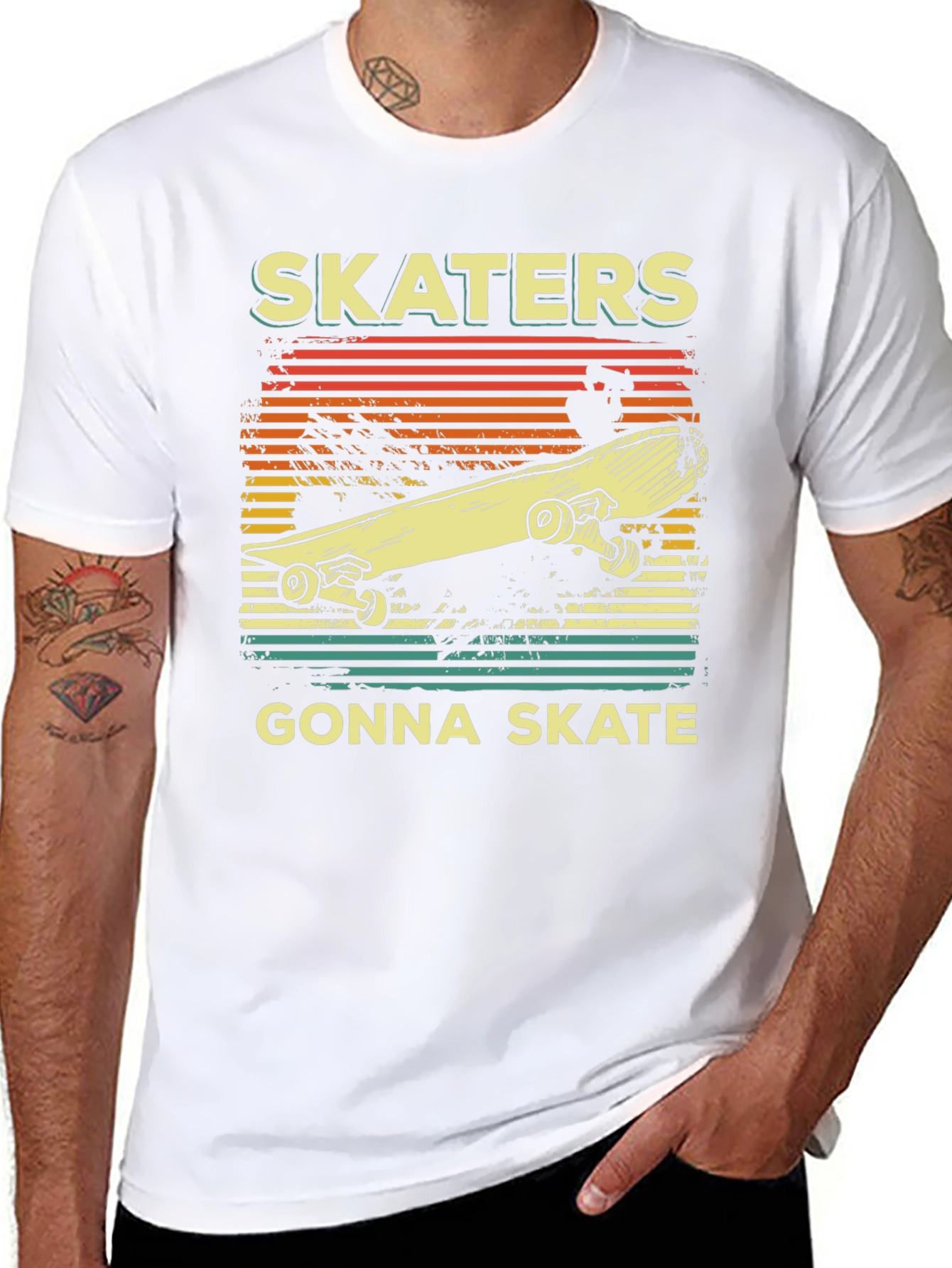 Retro Skaters Gonna Skate T-Shirt