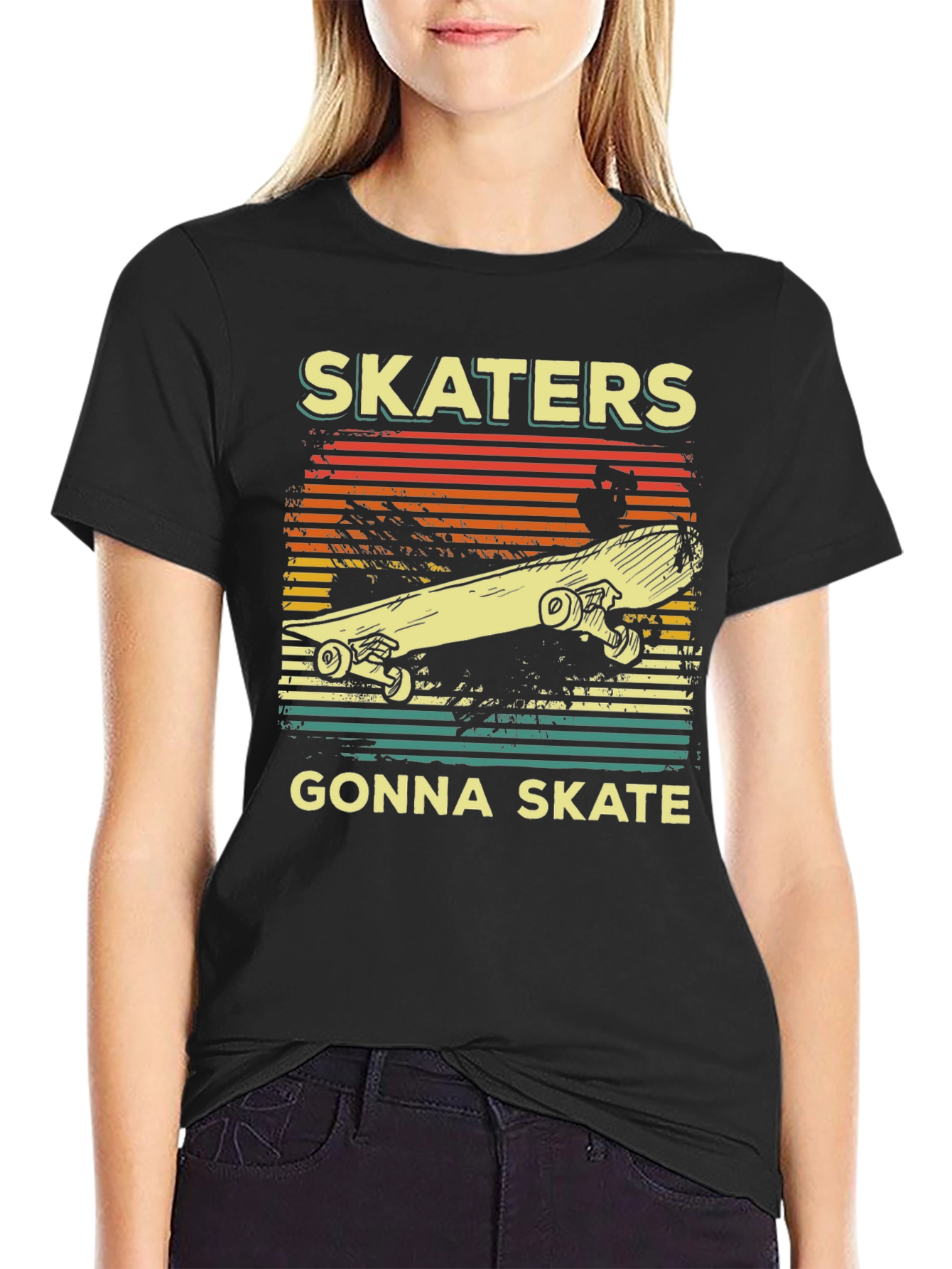 Retro Skaters Gonna Skate T-Shirt