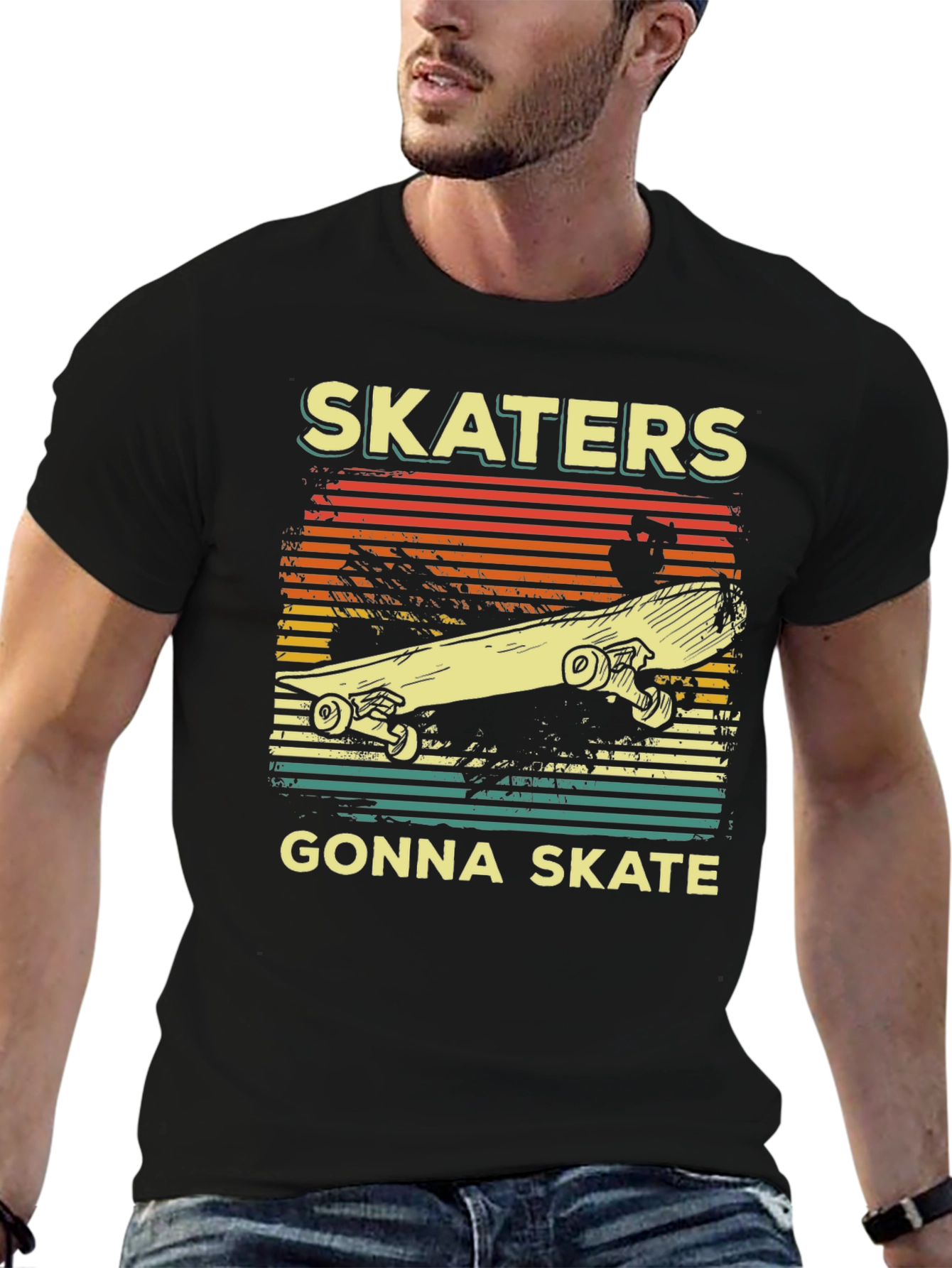 Retro Skaters Gonna Skate T-Shirt