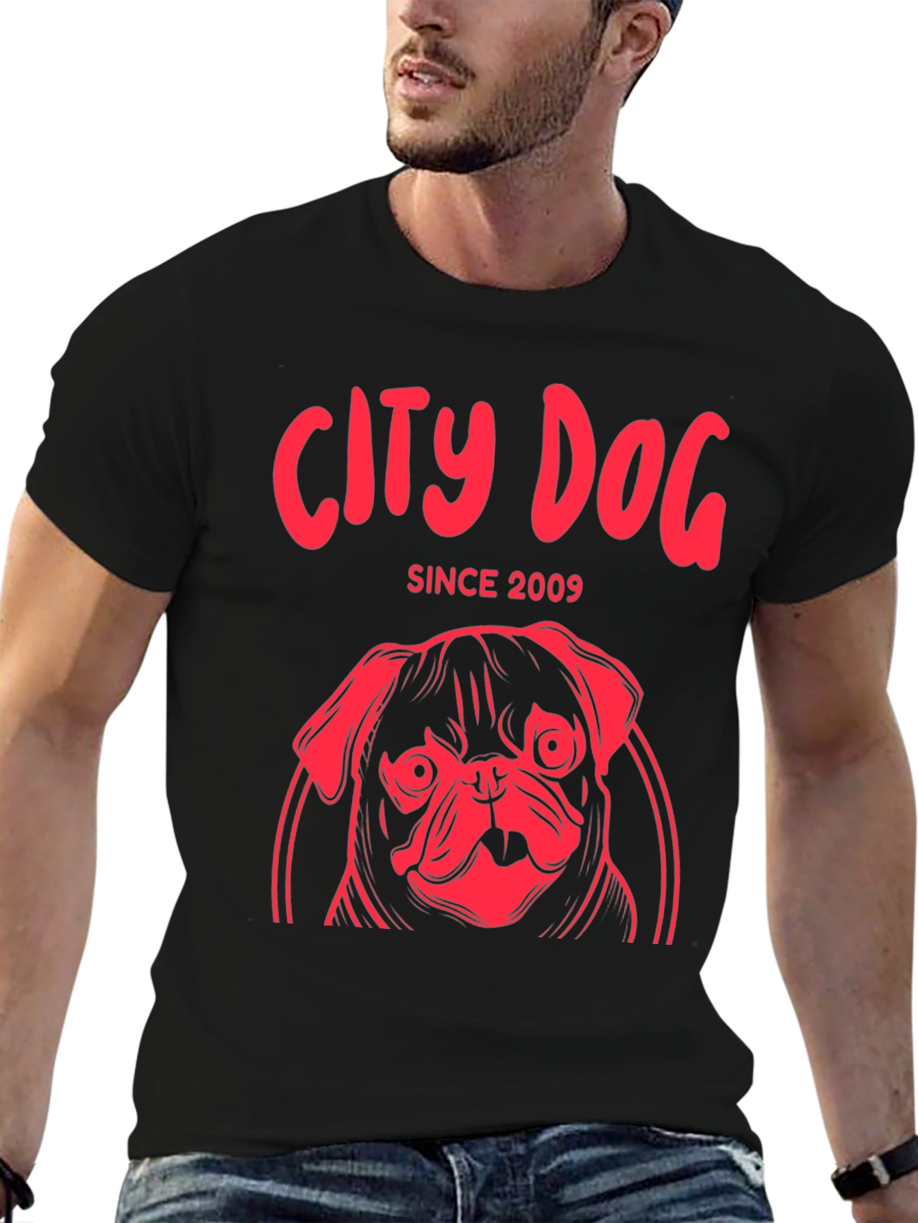 City Dog Since 2009 Graphic Tee