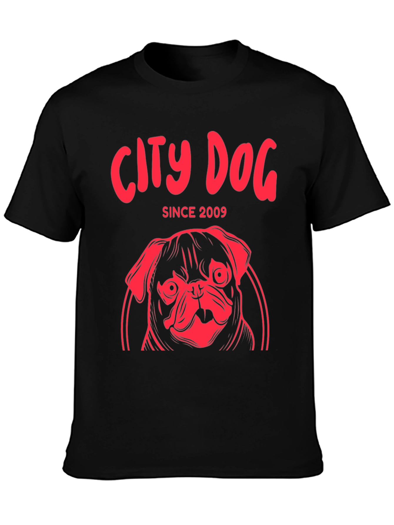 City Dog Since 2009 Graphic Tee