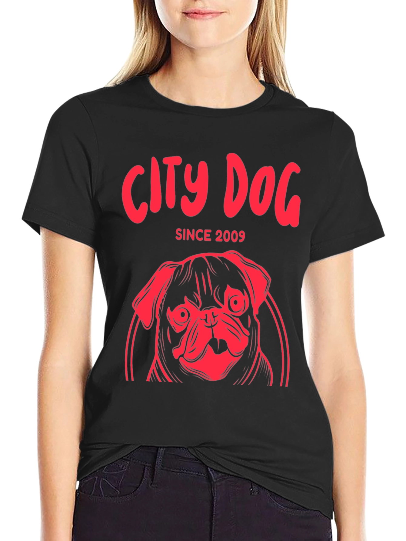 City Dog Since 2009 Graphic Tee