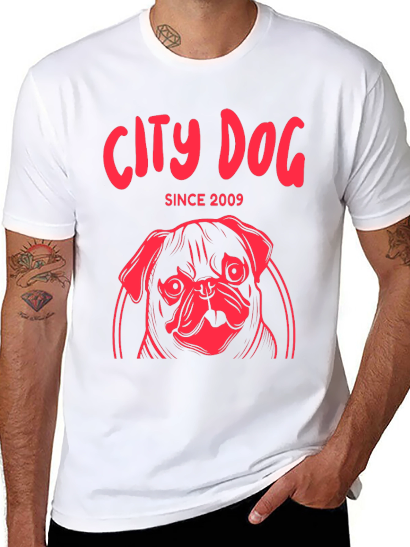 City Dog Since 2009 Graphic Tee