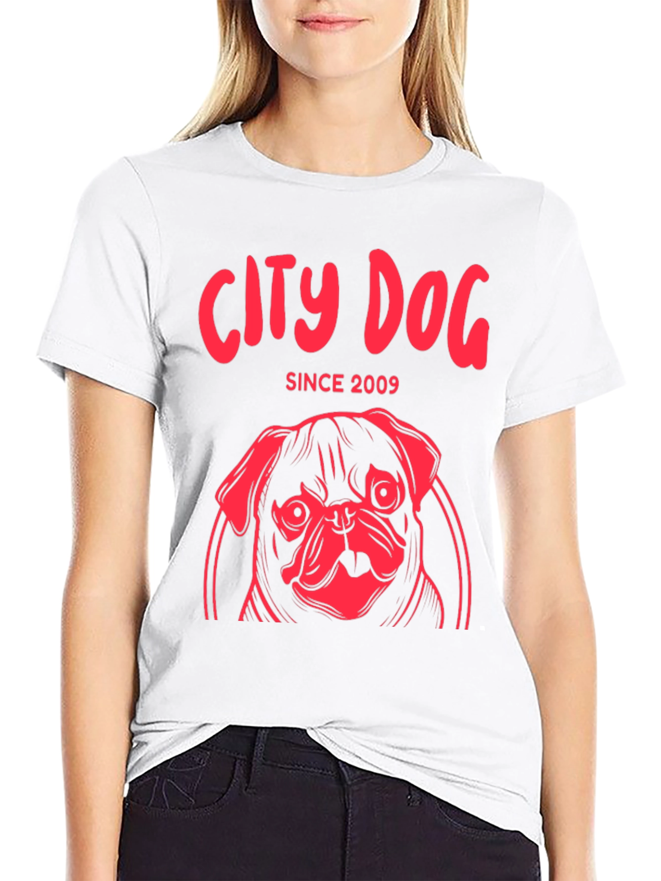 City Dog Since 2009 Graphic Tee