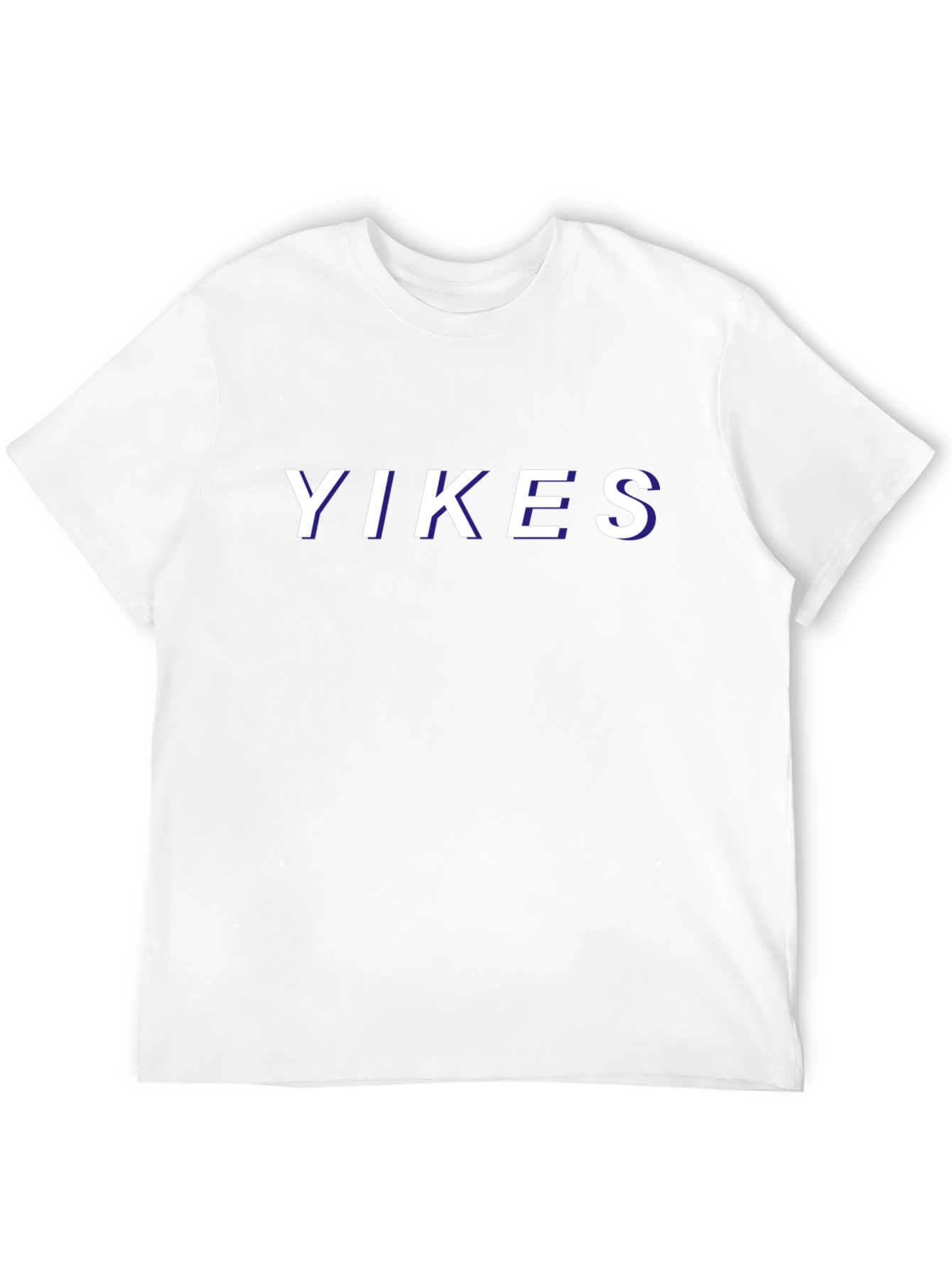 Yikes Graphic Tee - Trendy Black T-Shirt