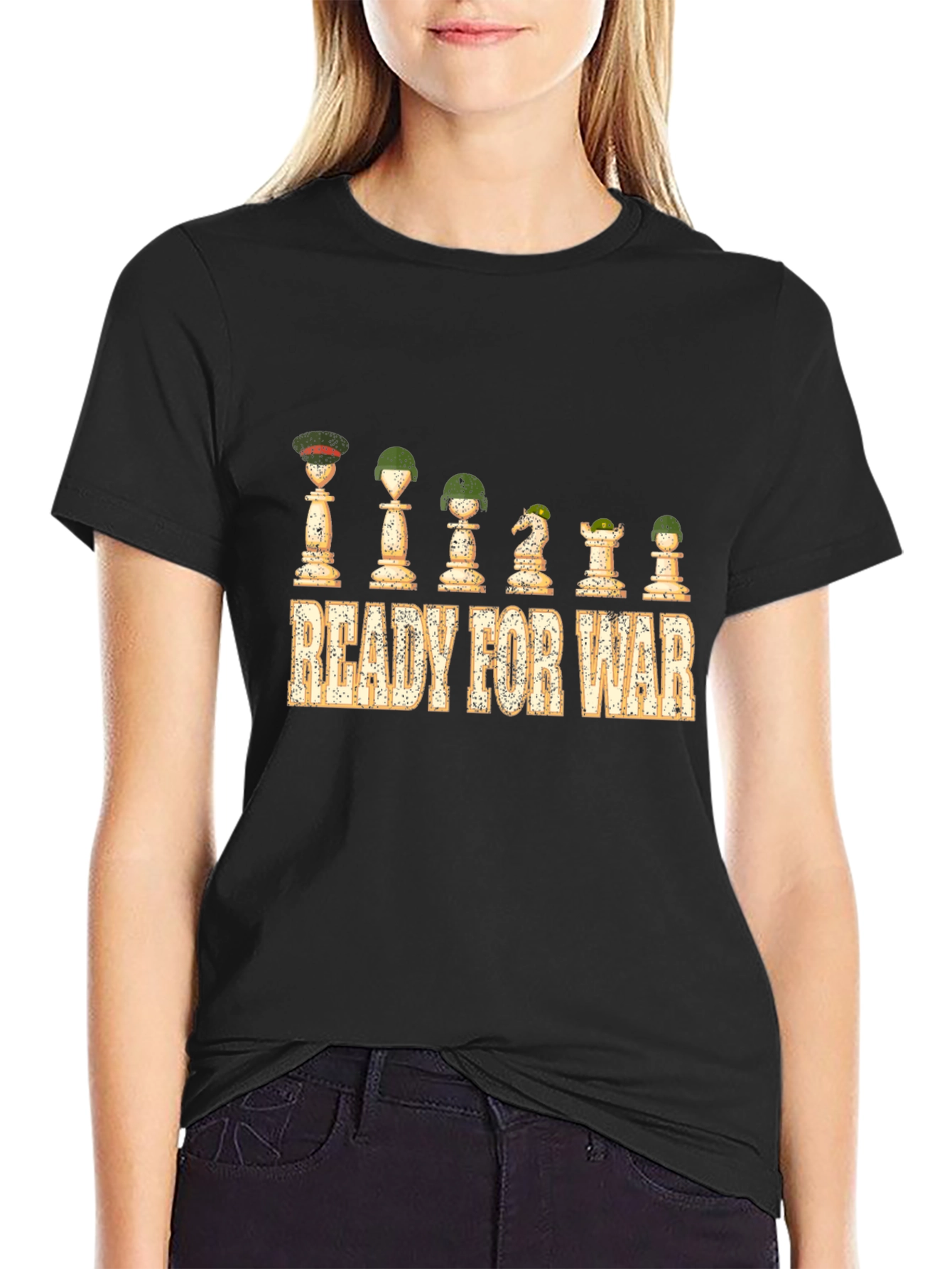 Ready for War Chess Piece T-Shirt