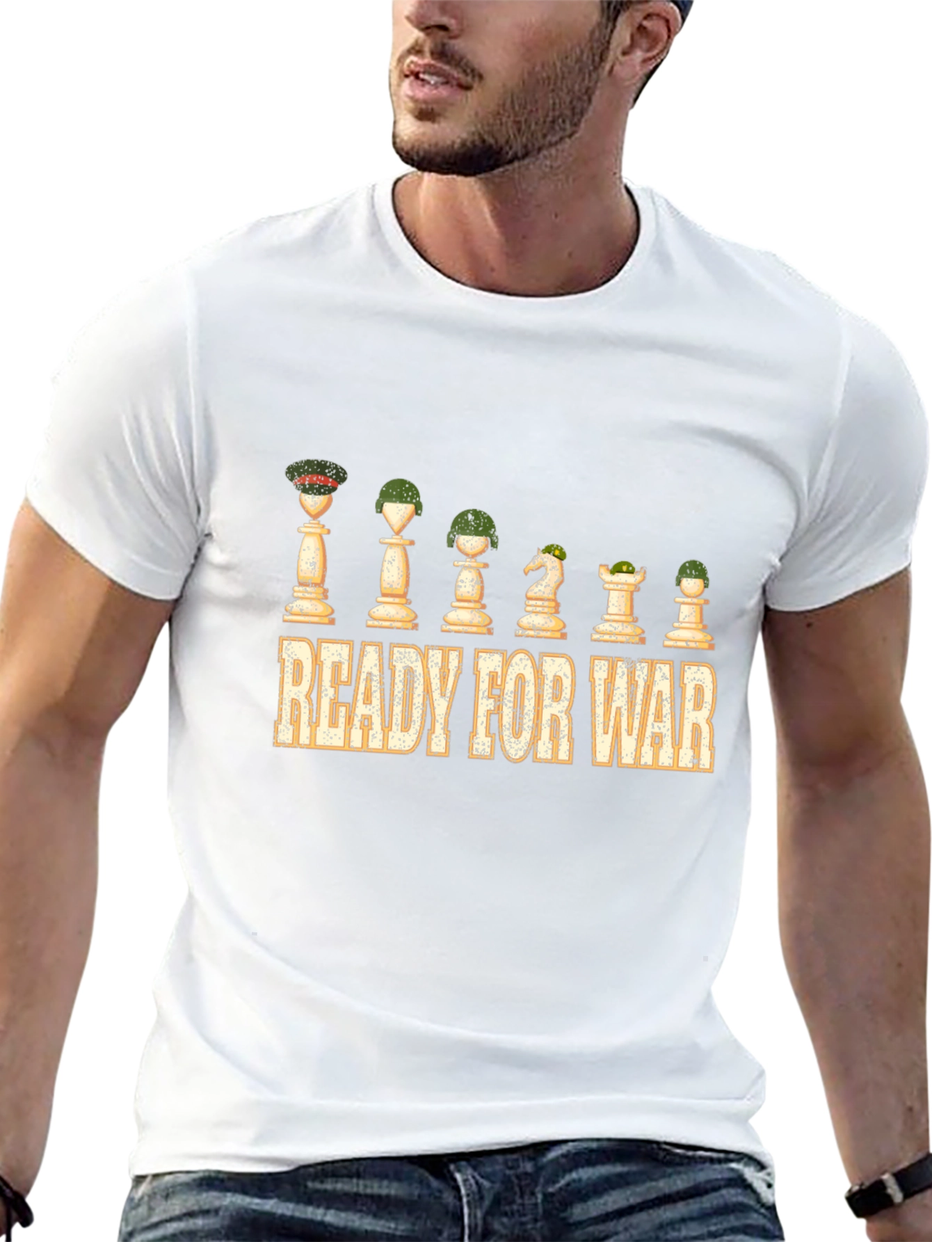 Ready for War Chess Piece T-Shirt