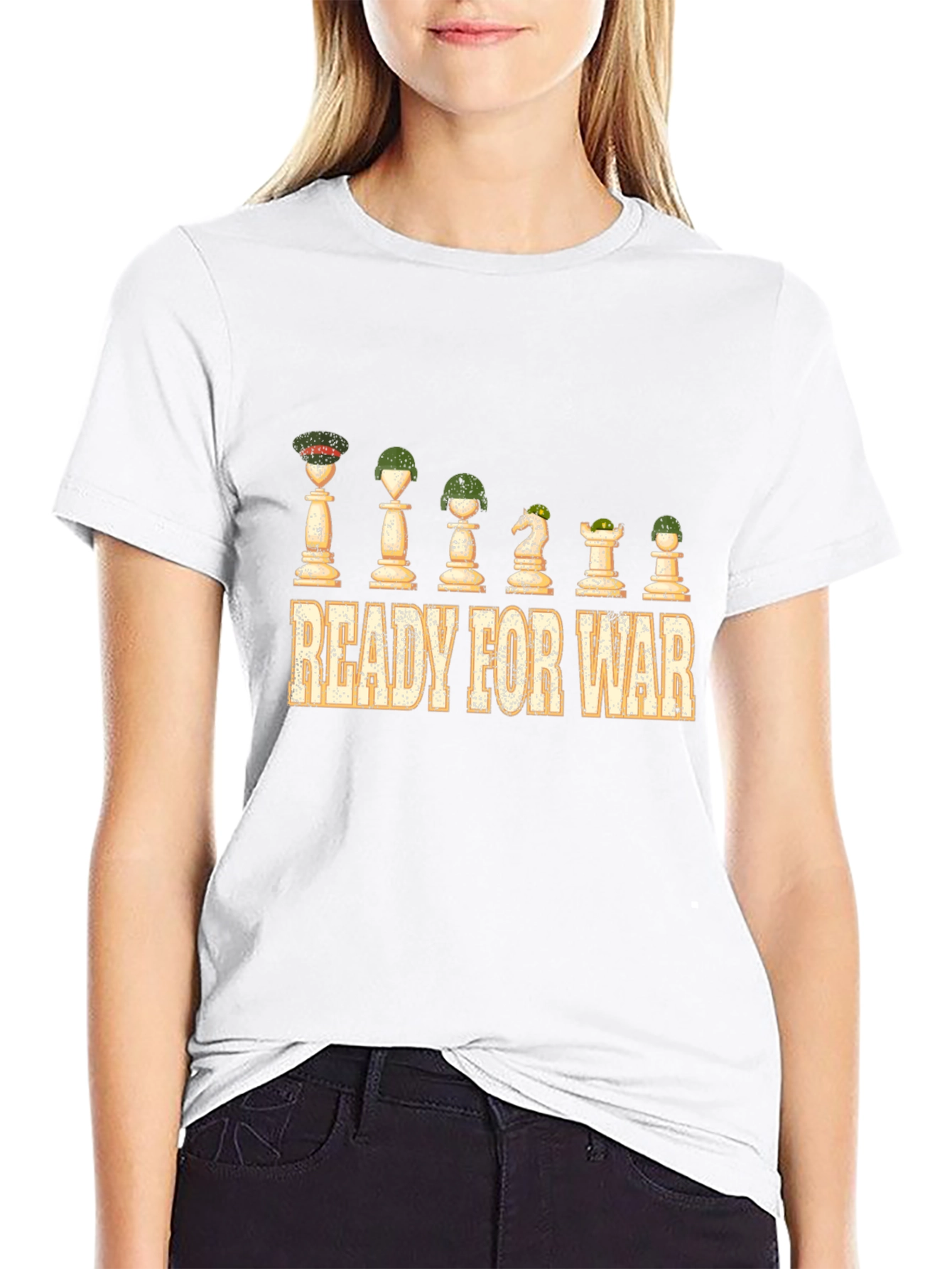 Ready for War Chess Piece T-Shirt