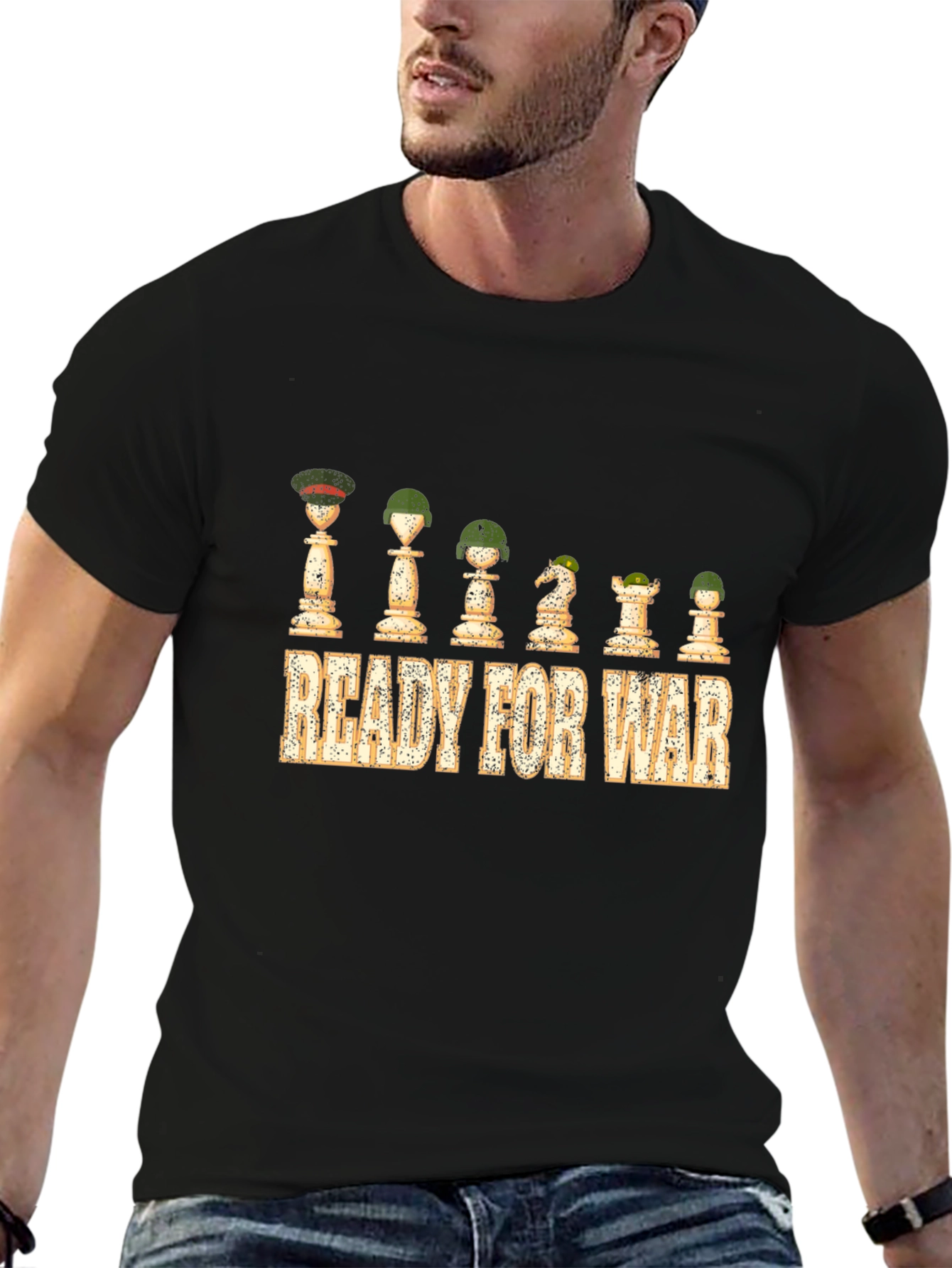 Ready for War Chess Piece T-Shirt