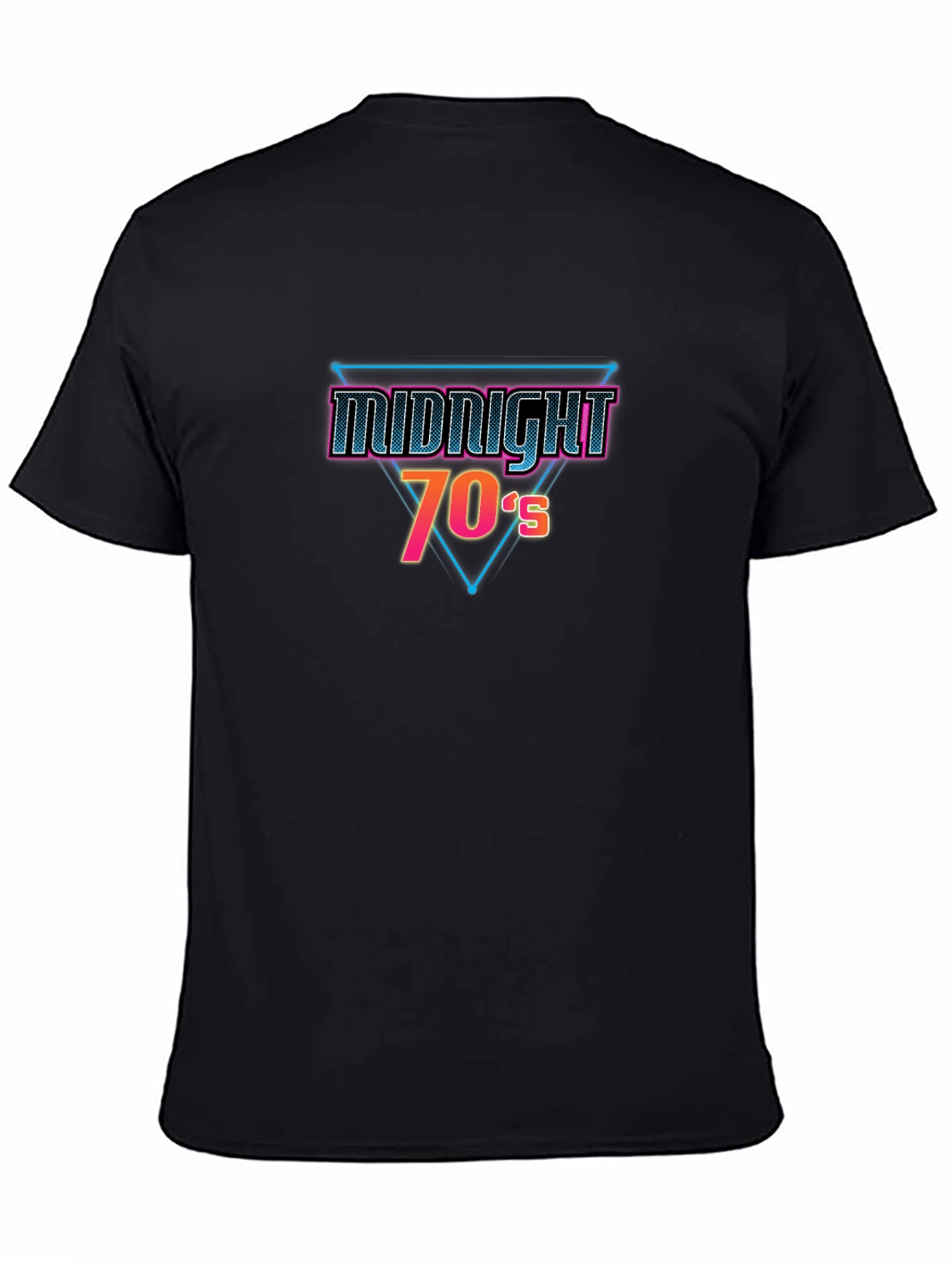 Midnight 70s Retro Graphic Tee