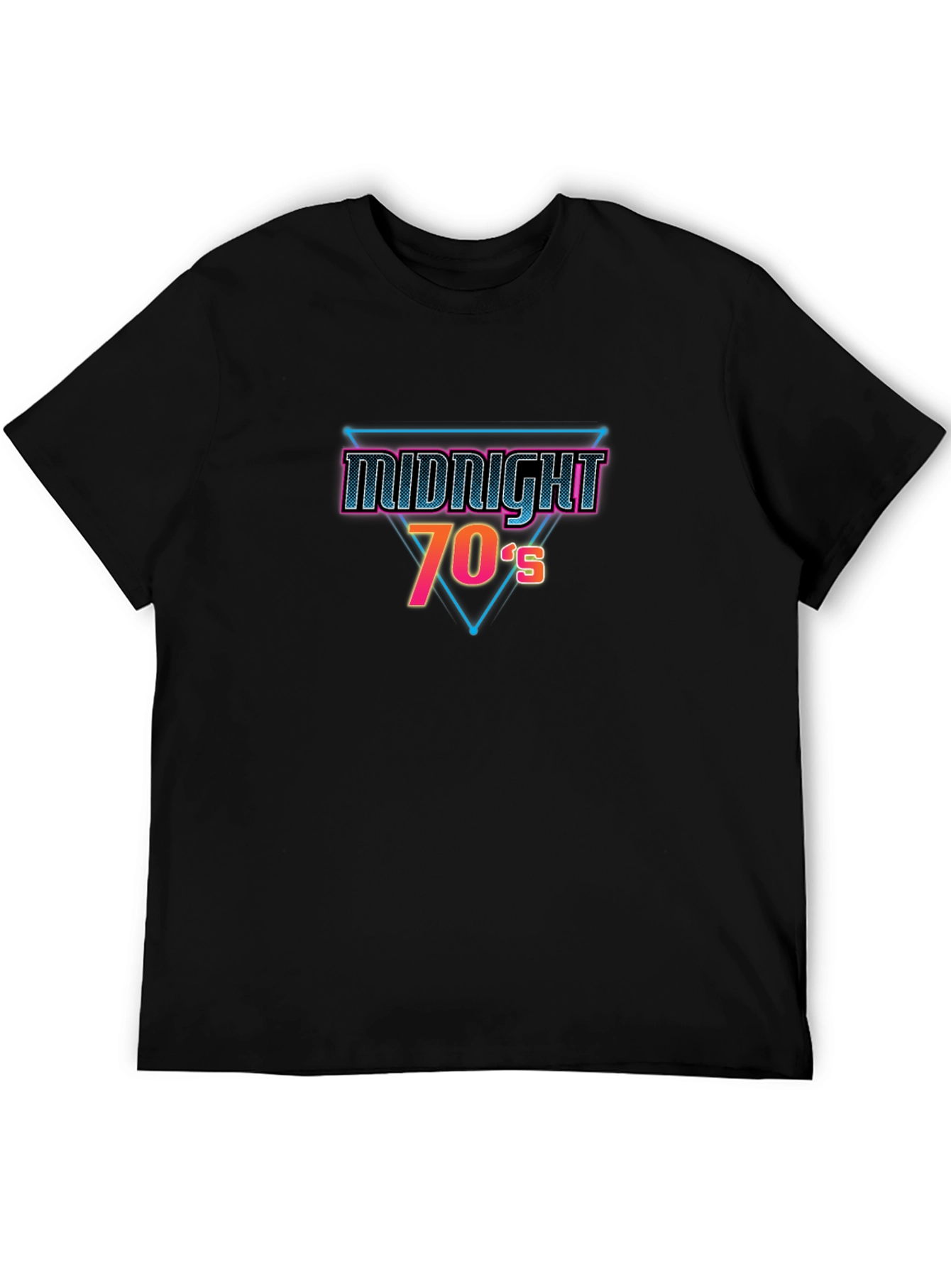 Midnight 70s Retro Graphic Tee