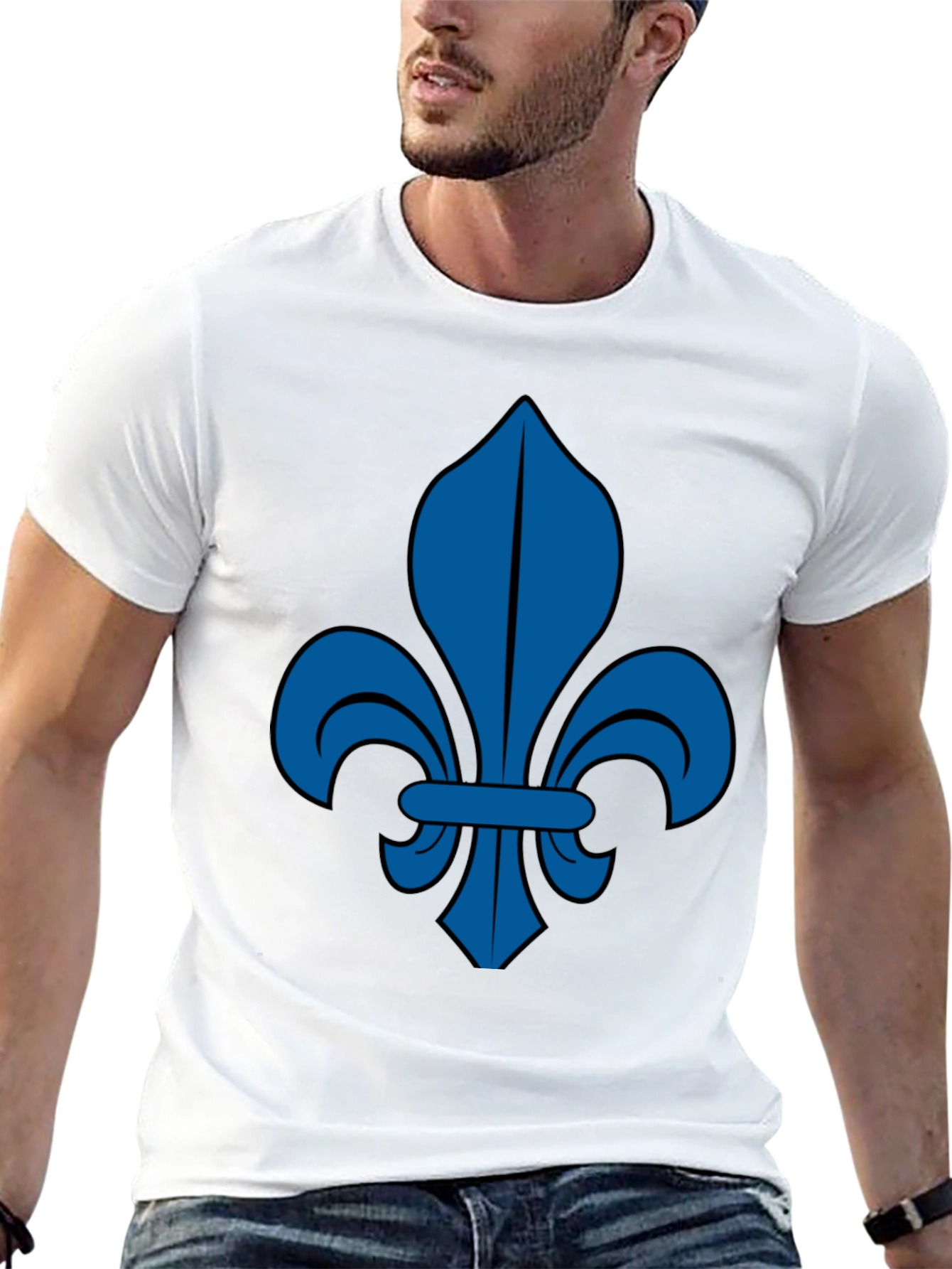 Fleur-de-lis Graphic T-Shirt