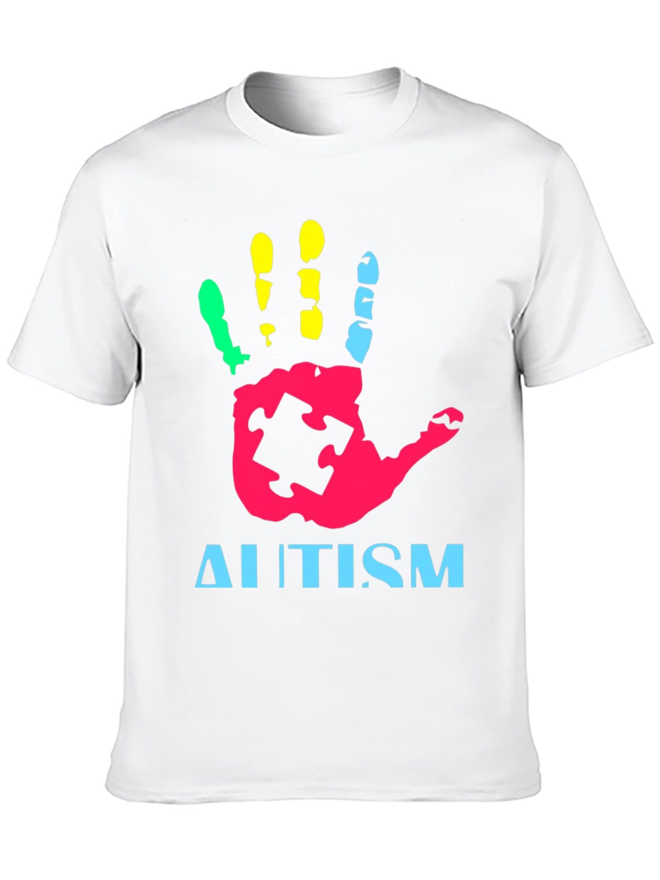 Autism Awareness Handprint T-Shirt