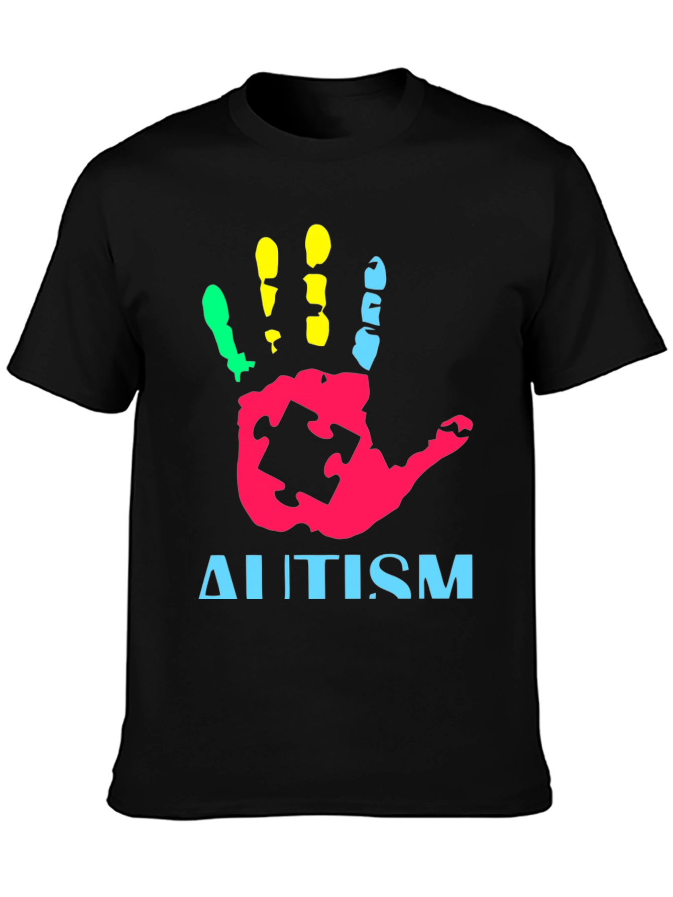 Autism Awareness Handprint T-Shirt