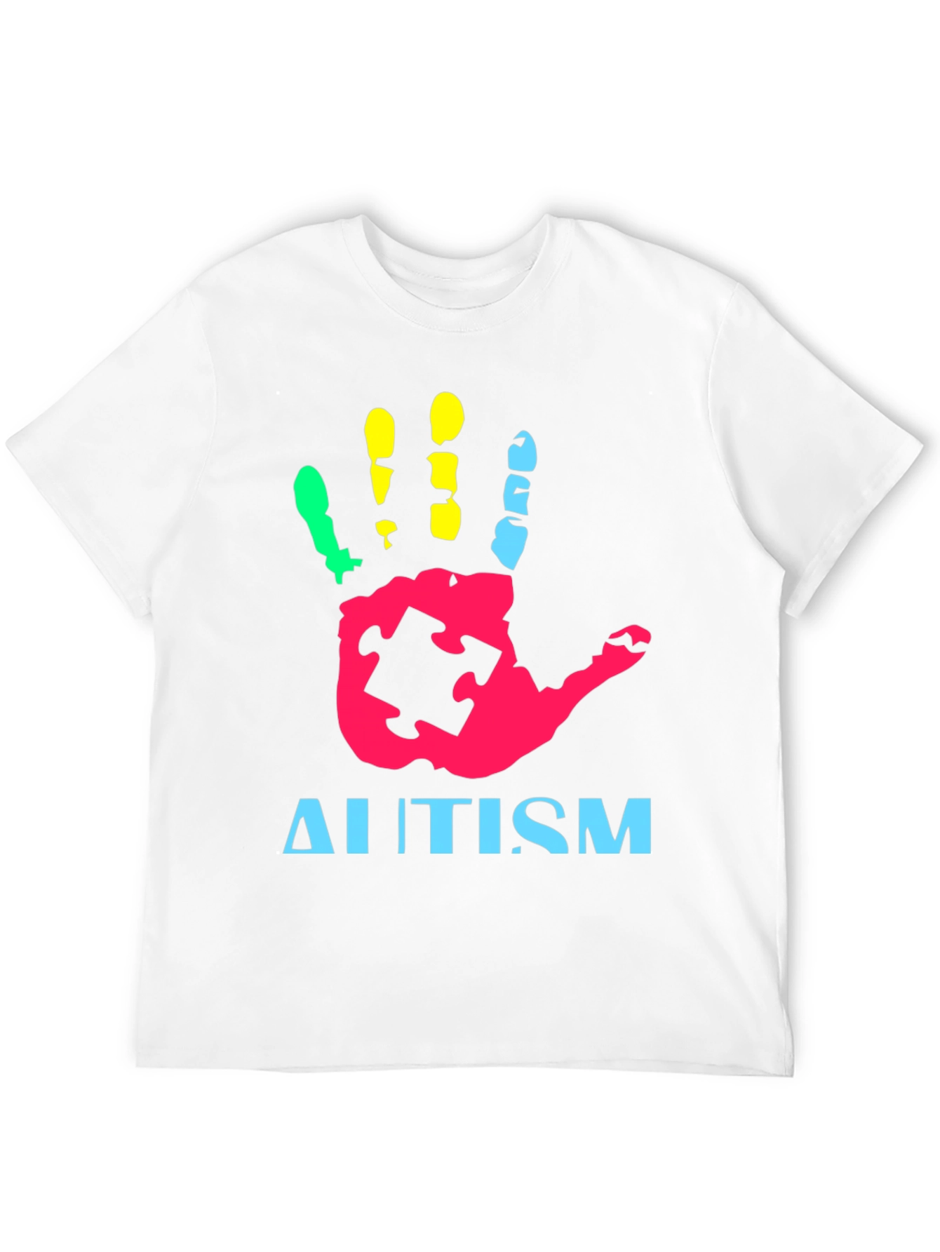 Autism Awareness Handprint T-Shirt