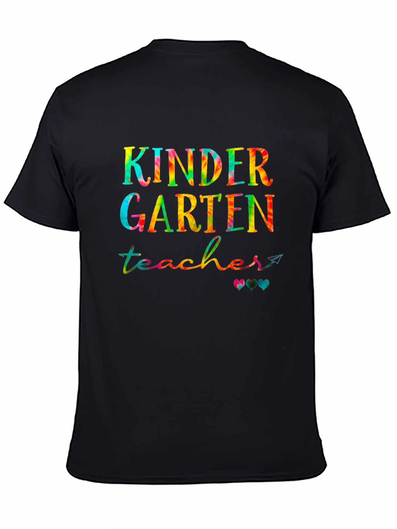 Kindergarten Teacher Tie-Dye Graphic Tee