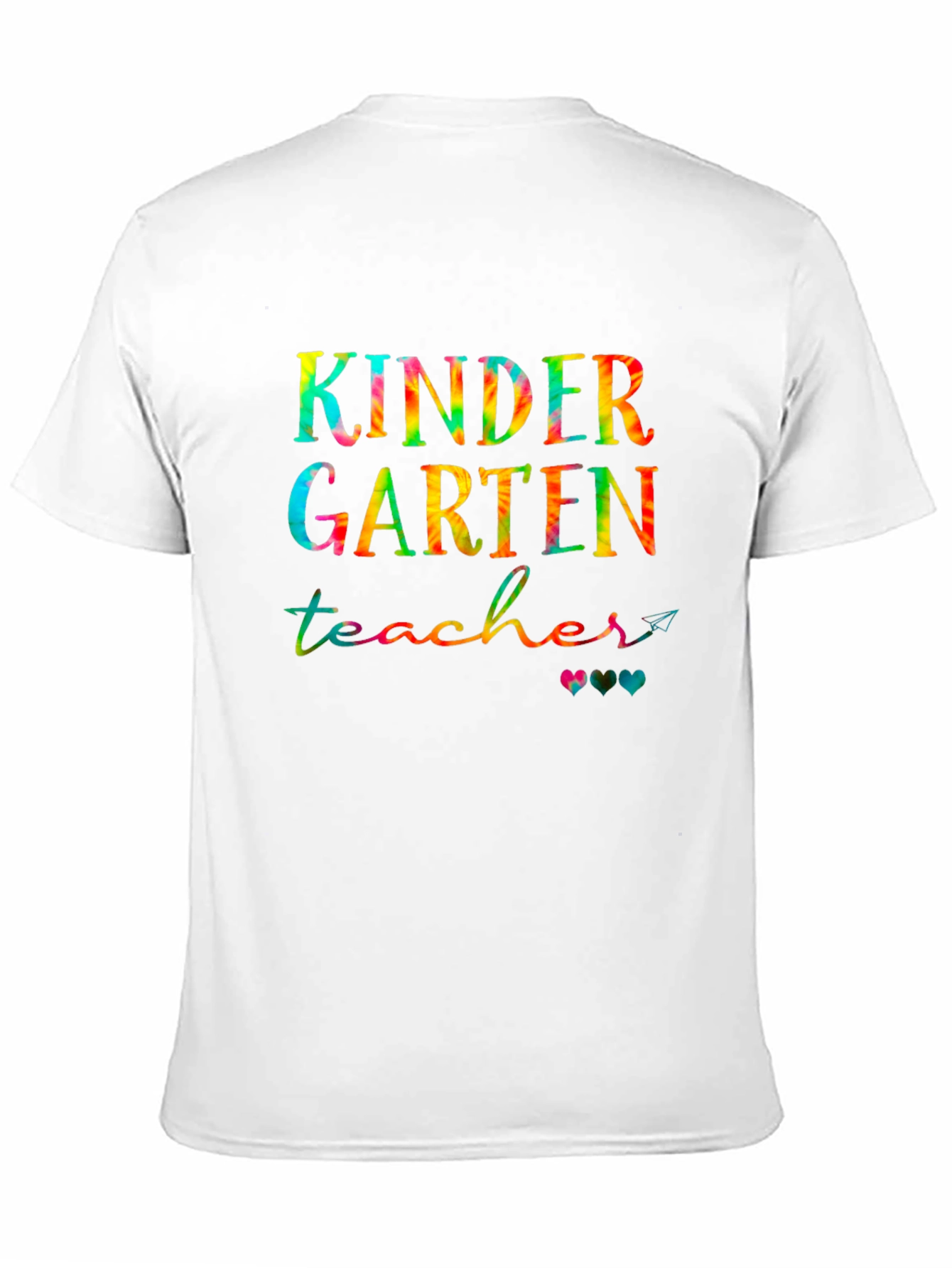 Kindergarten Teacher Tie-Dye Graphic Tee