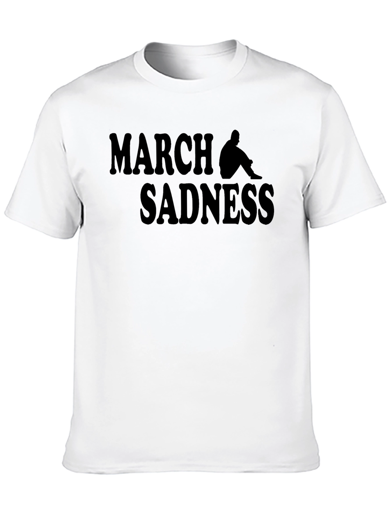 March Sadness Graphic Tee - Black