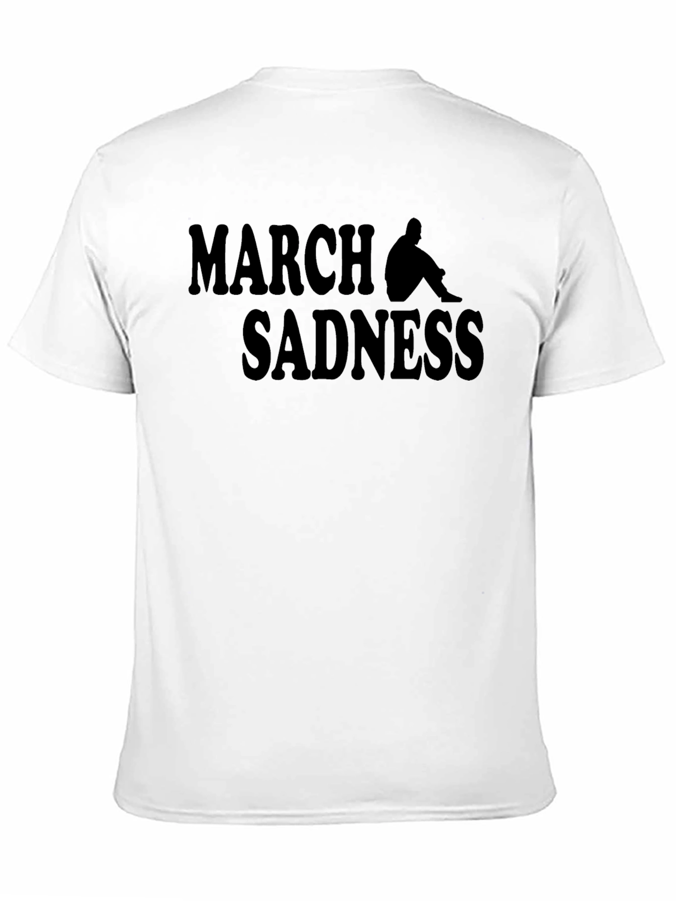 March Sadness Graphic Tee - Black
