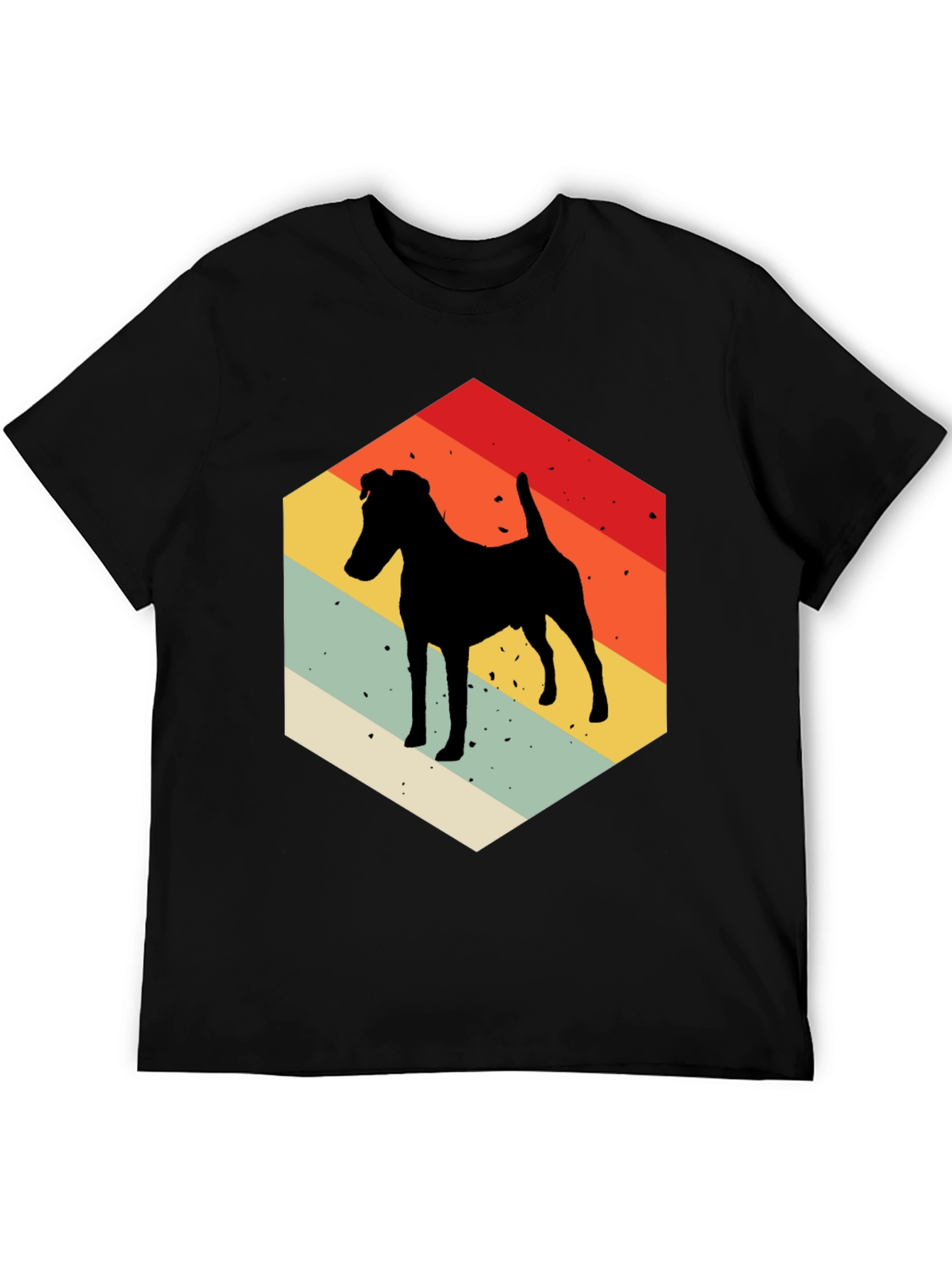 Retro Dog Silhouette T-Shirt