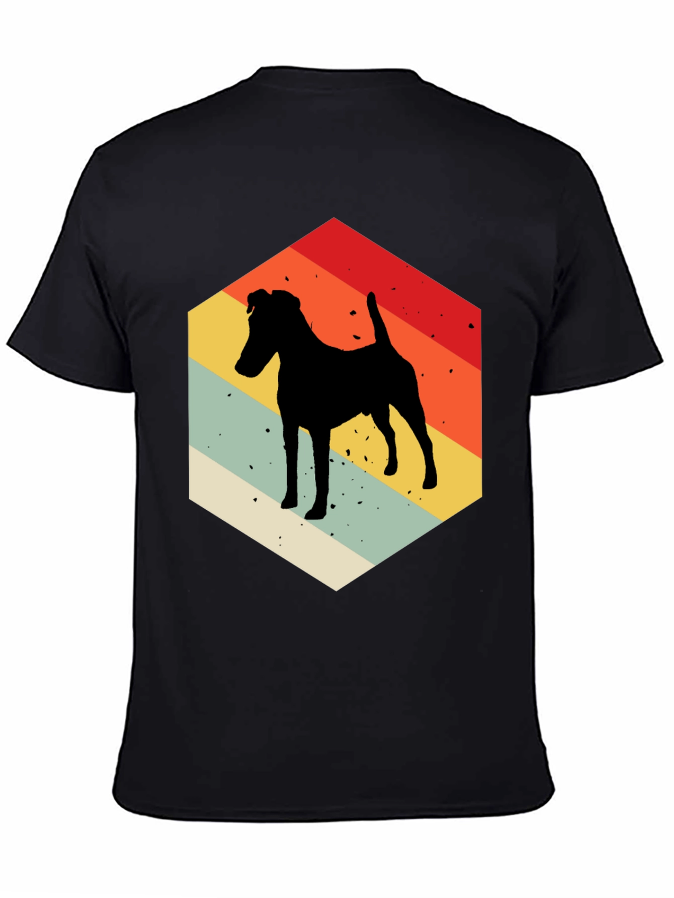 Retro Dog Silhouette T-Shirt