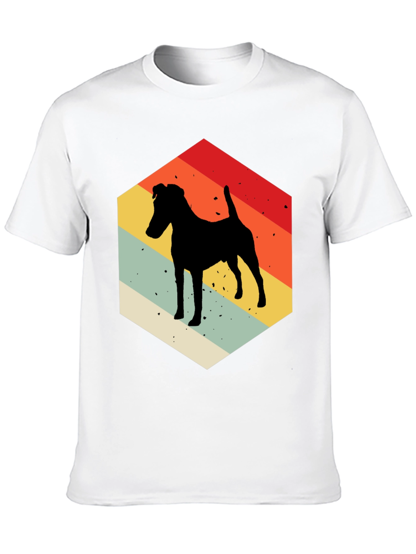 Retro Dog Silhouette T-Shirt