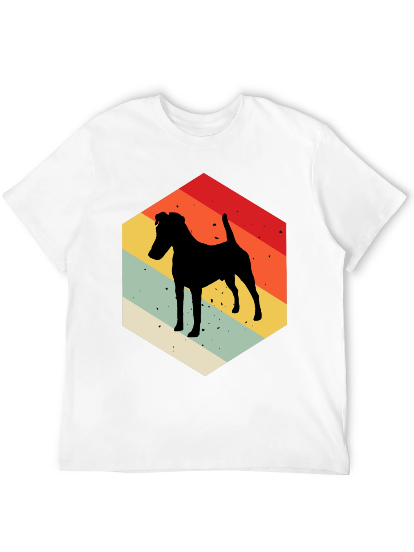 Retro Dog Silhouette T-Shirt