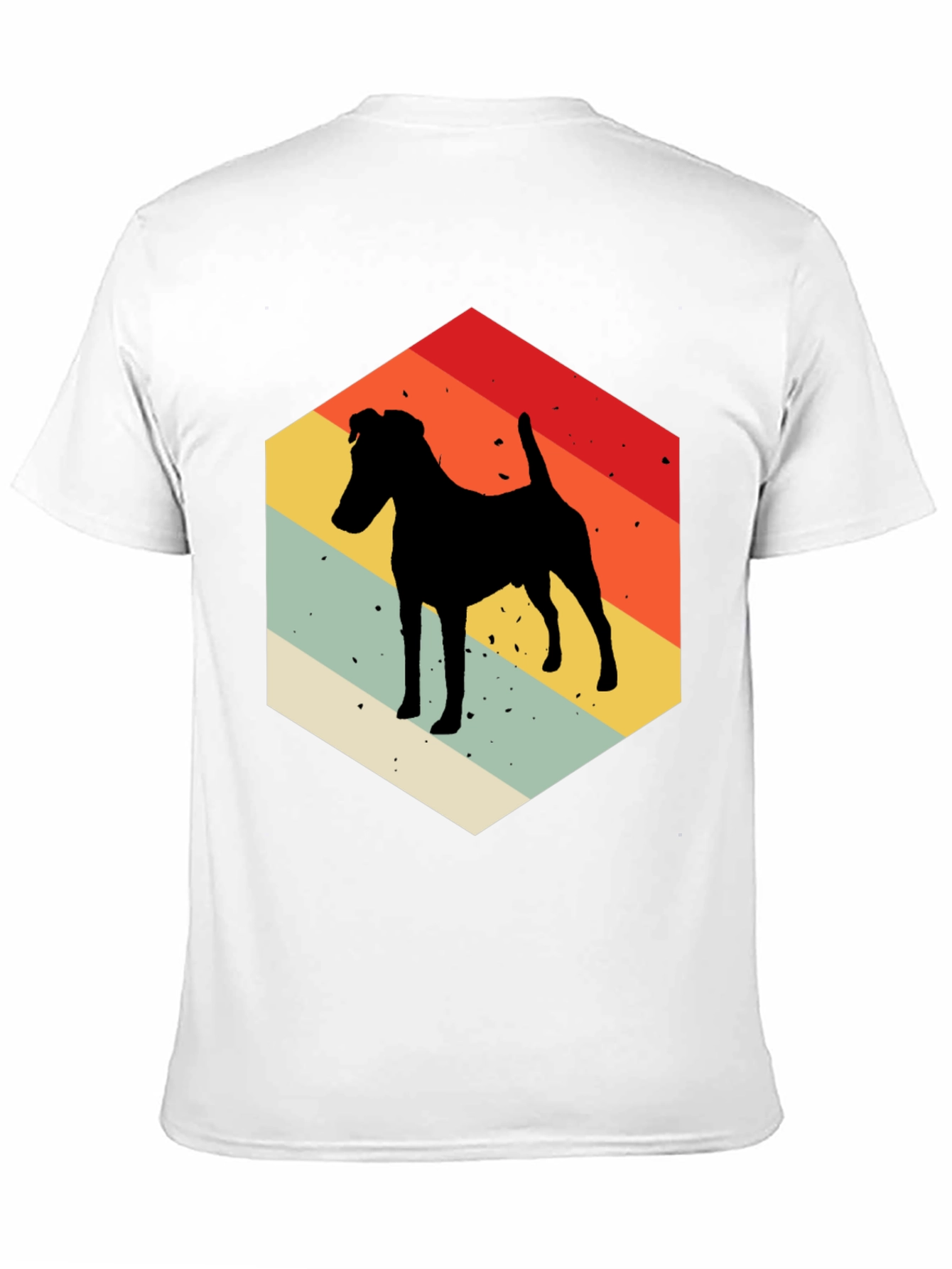 Retro Dog Silhouette T-Shirt
