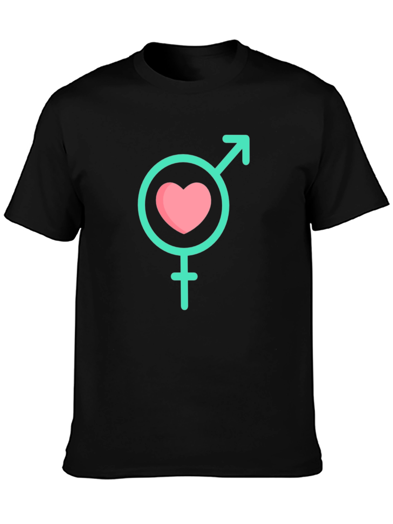 Love Wins Graphic Tee - Black Unisex T-Shirt