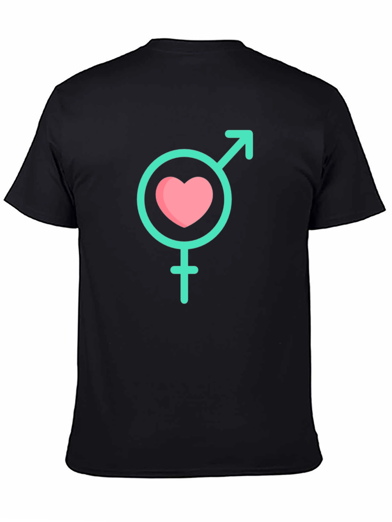 Love Wins Graphic Tee - Black Unisex T-Shirt