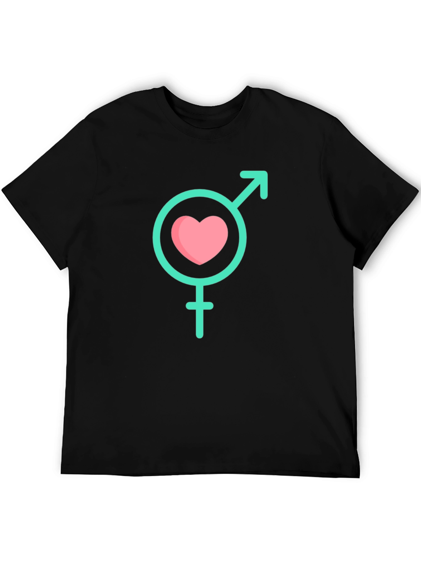 Love Wins Graphic Tee - Black Unisex T-Shirt