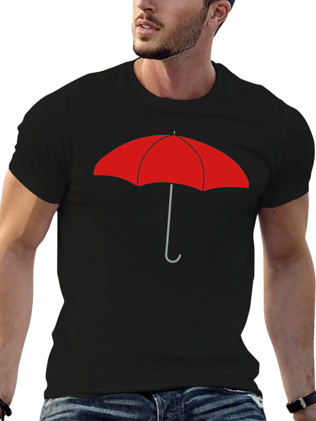 Umbrella Academy Style T-Shirt - Black