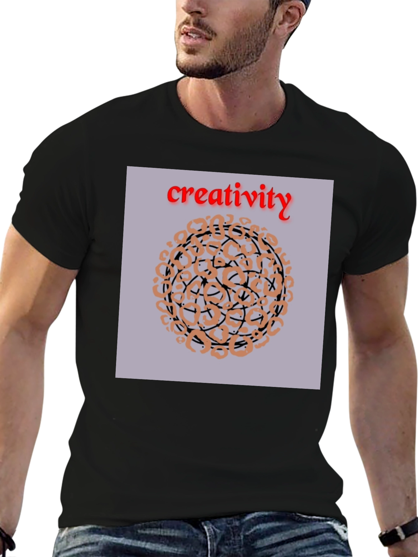 Creativity Graphic T-Shirt - Artistic Design