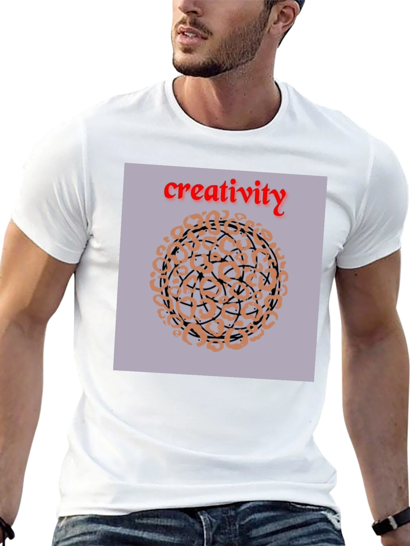 Creativity Graphic T-Shirt - Artistic Design