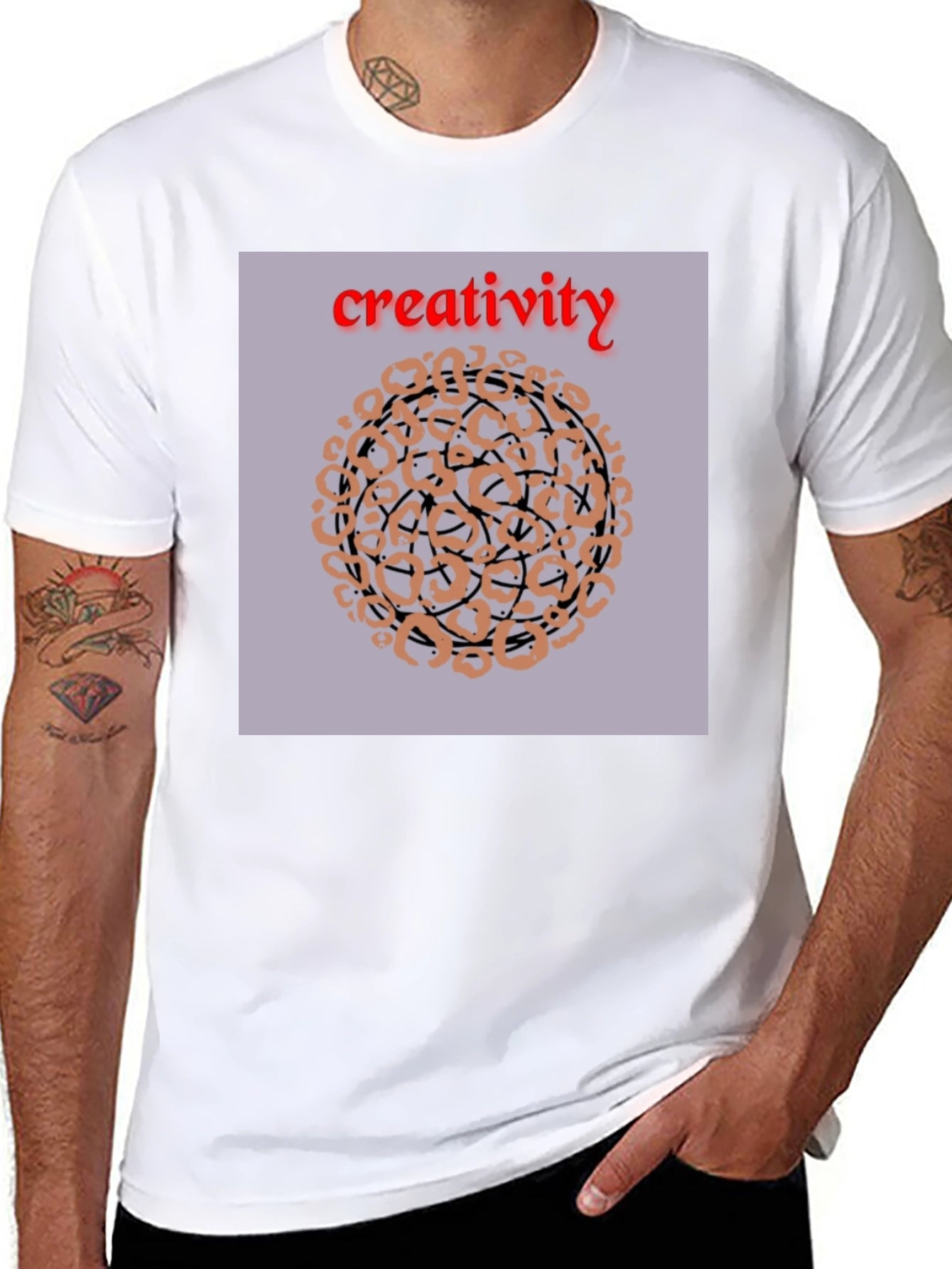 Creativity Graphic T-Shirt - Artistic Design